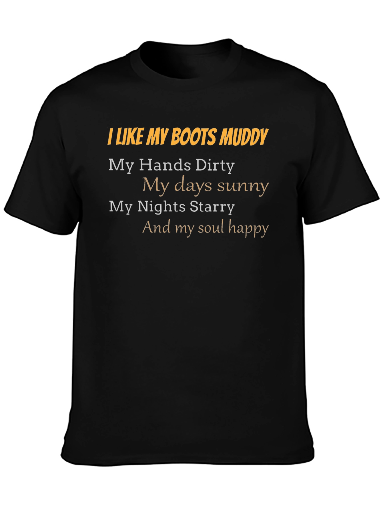 Muddy Boots T-Shirt - Country Style Tee