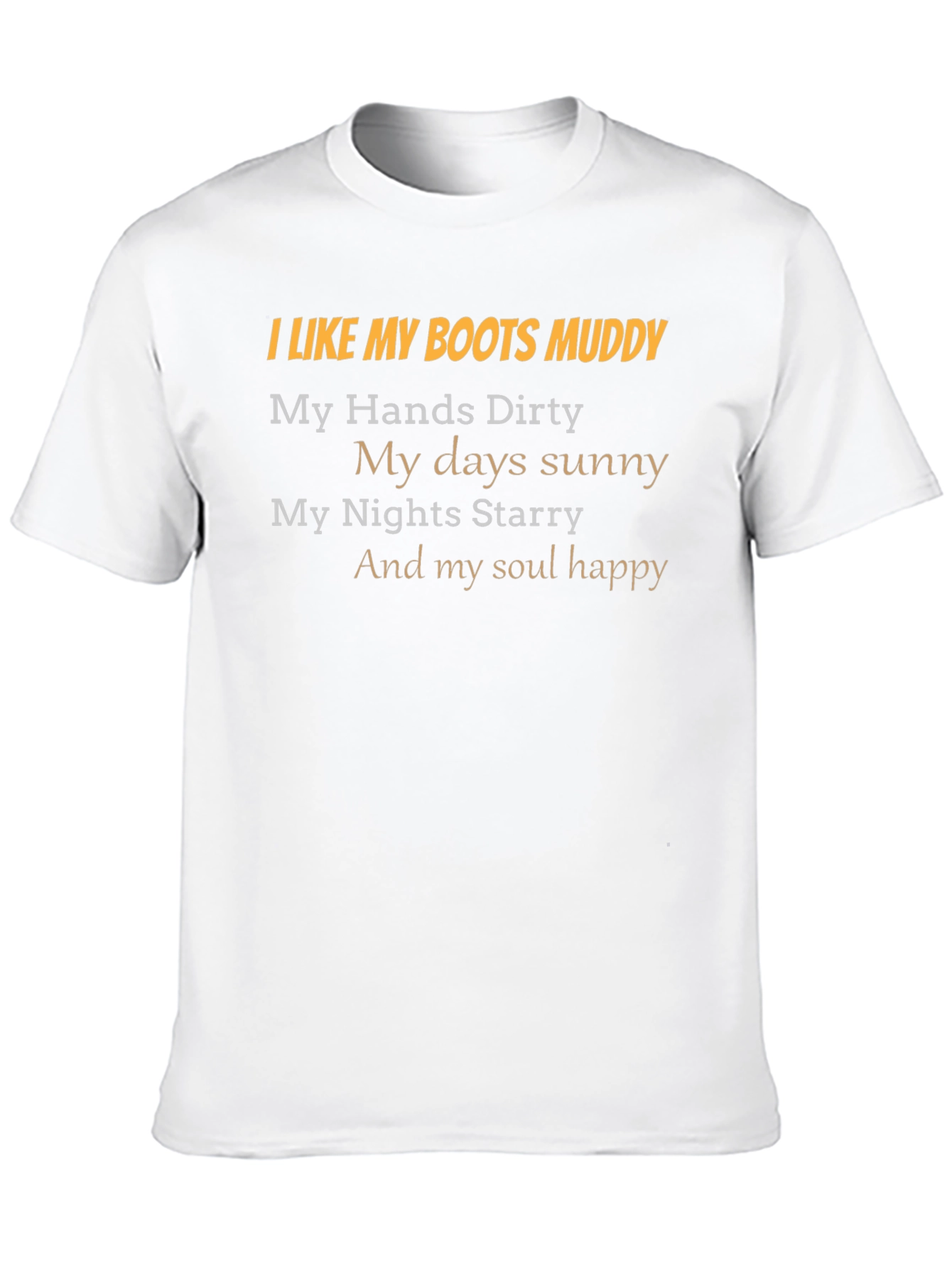 Muddy Boots T-Shirt - Country Style Tee