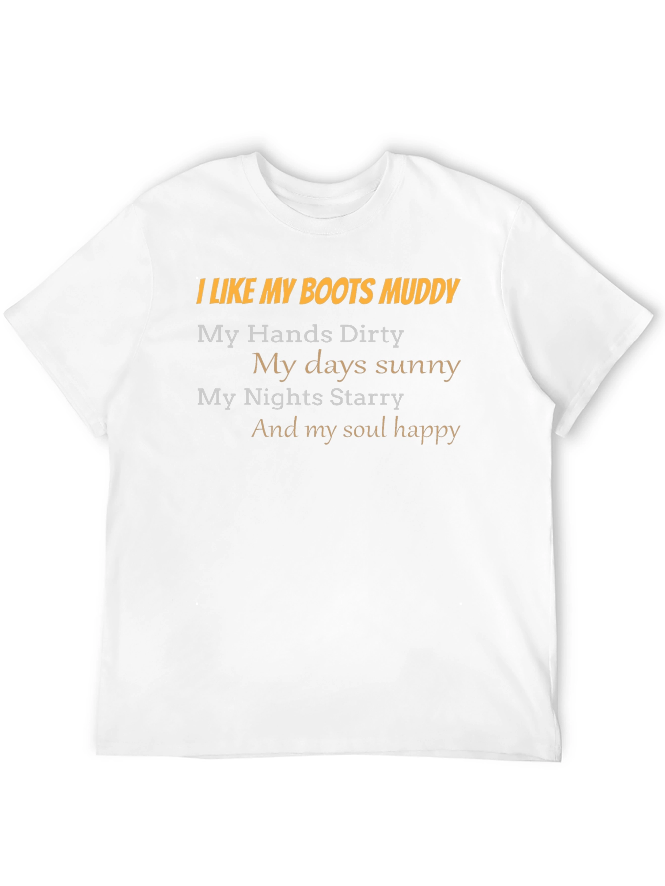 Muddy Boots T-Shirt - Country Style Tee