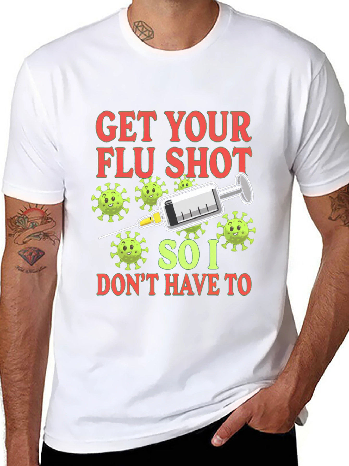 Get Your Flu Shot T-Shirt