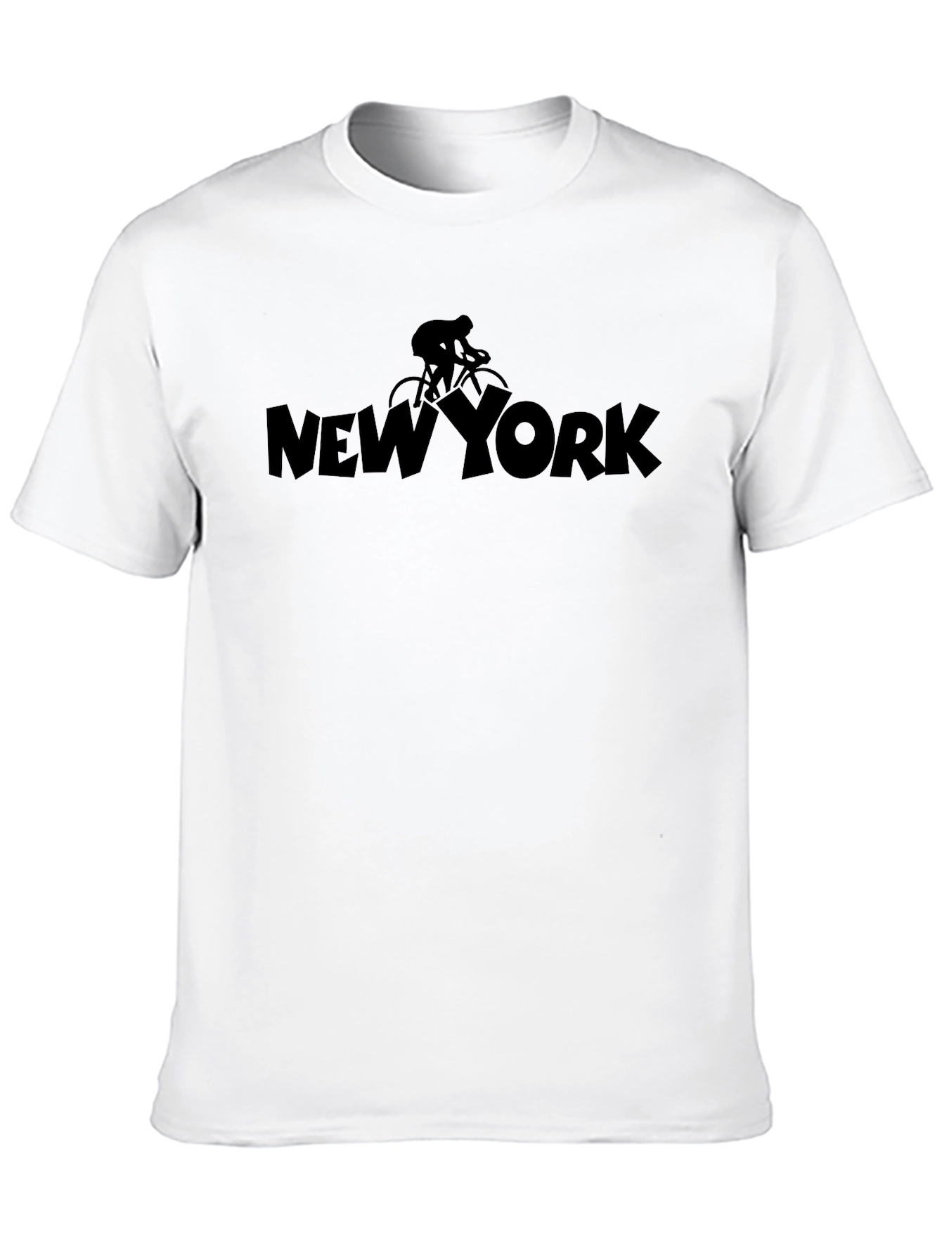 New York Cycling T-Shirt - Black