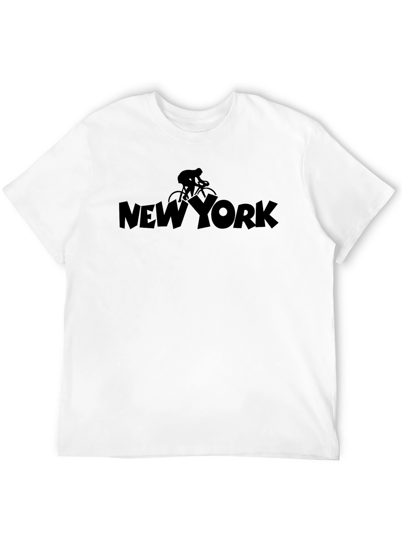 New York Cycling T-Shirt - Black