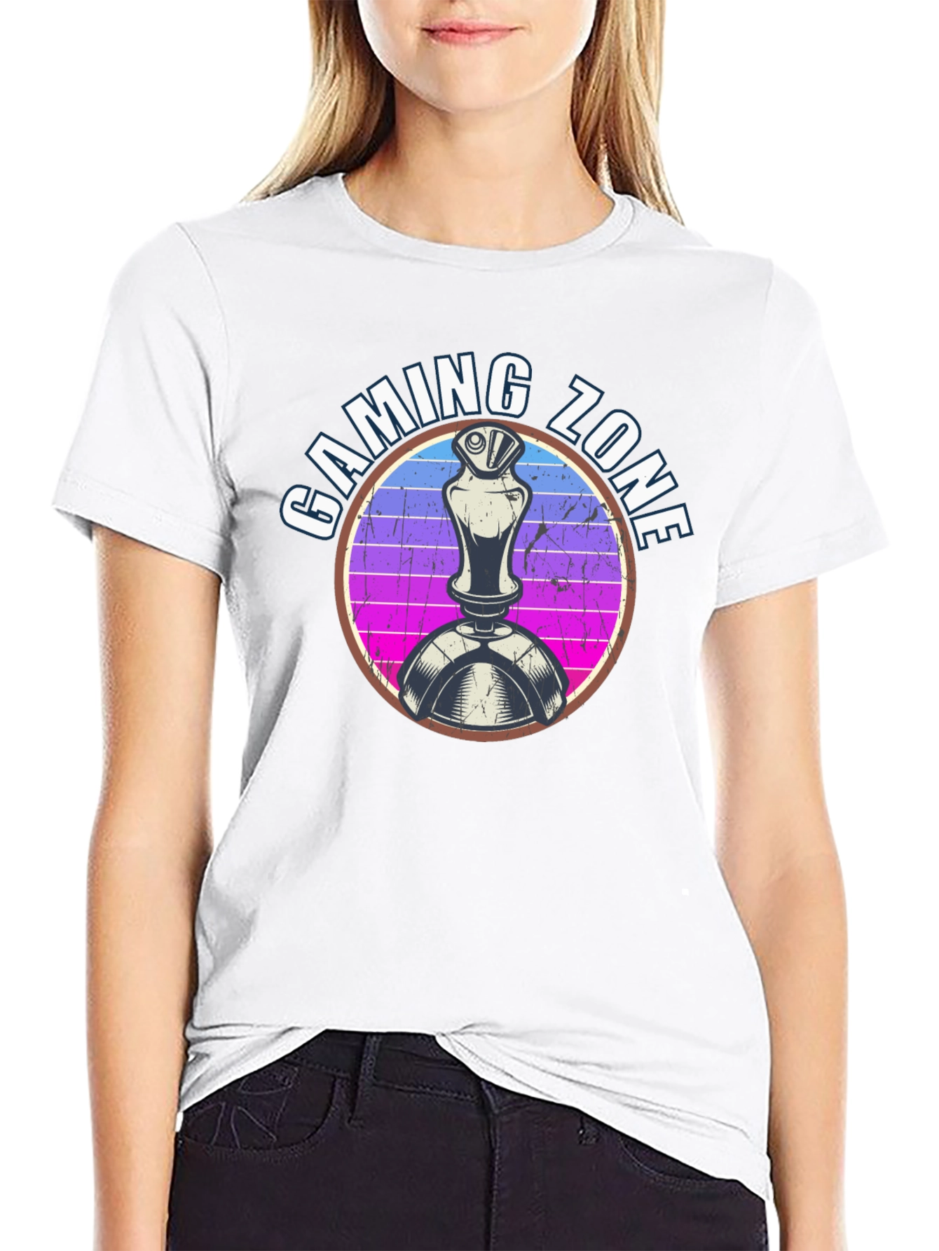 Gaming Zone T-Shirt - Chess Piece Design
