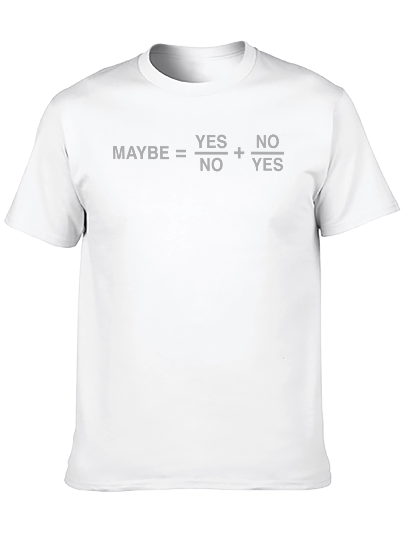 Maybe Math T-Shirt - Funny Equation Tee