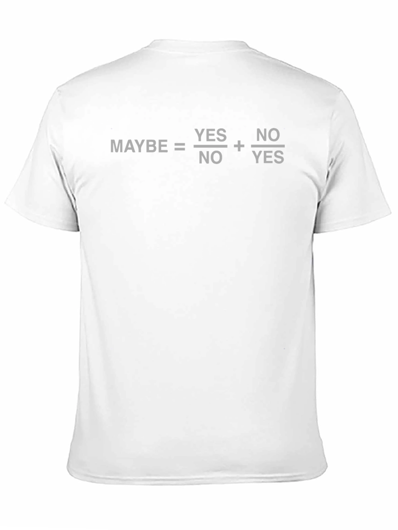 Maybe Math T-Shirt - Funny Equation Tee