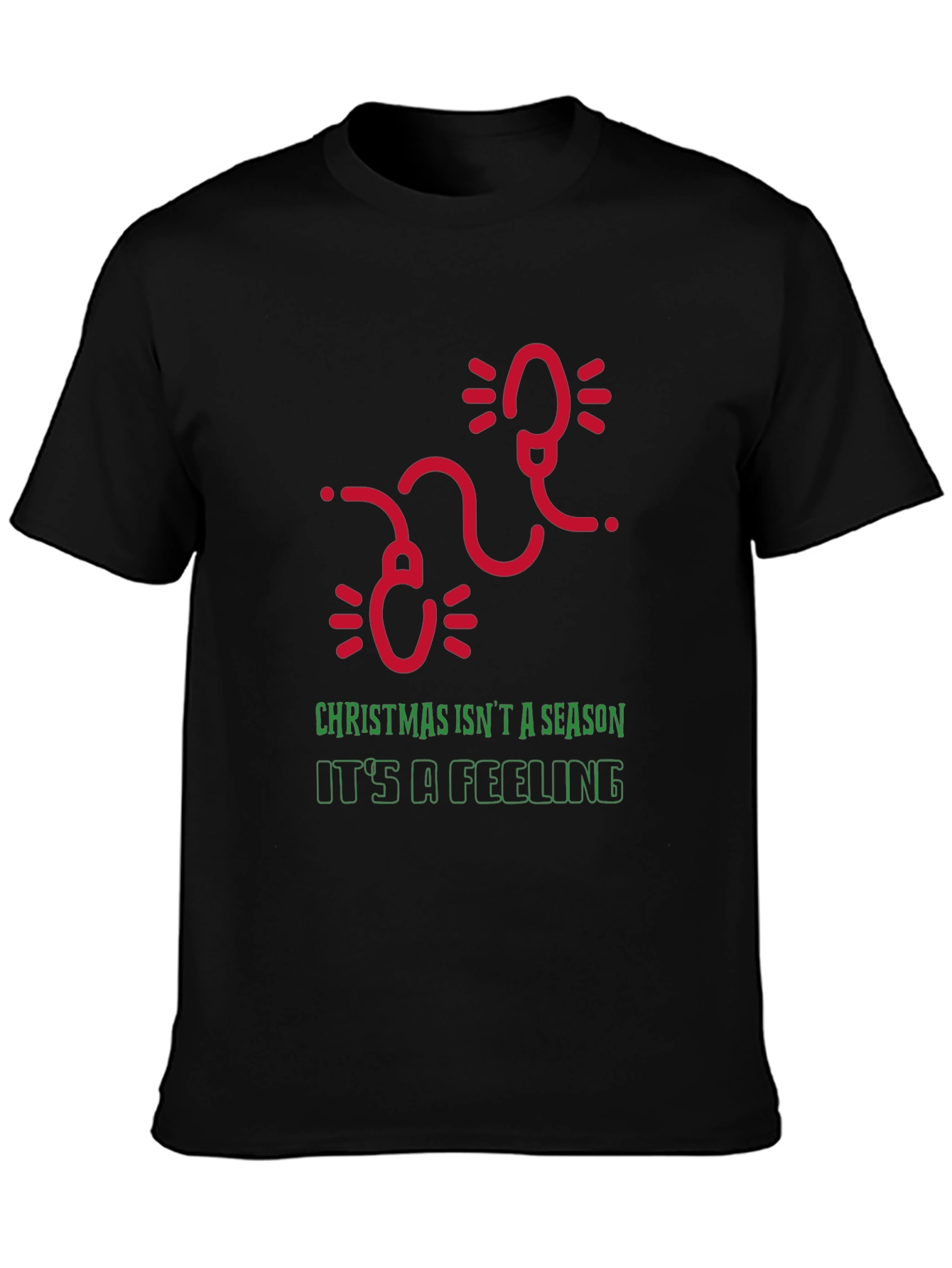 Festive Christmas Feeling Graphic Tee