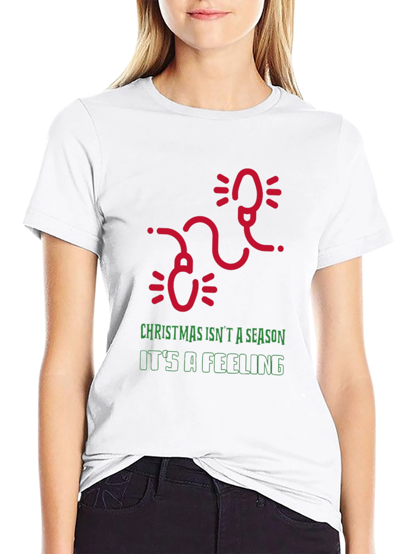 Festive Christmas Feeling Graphic Tee