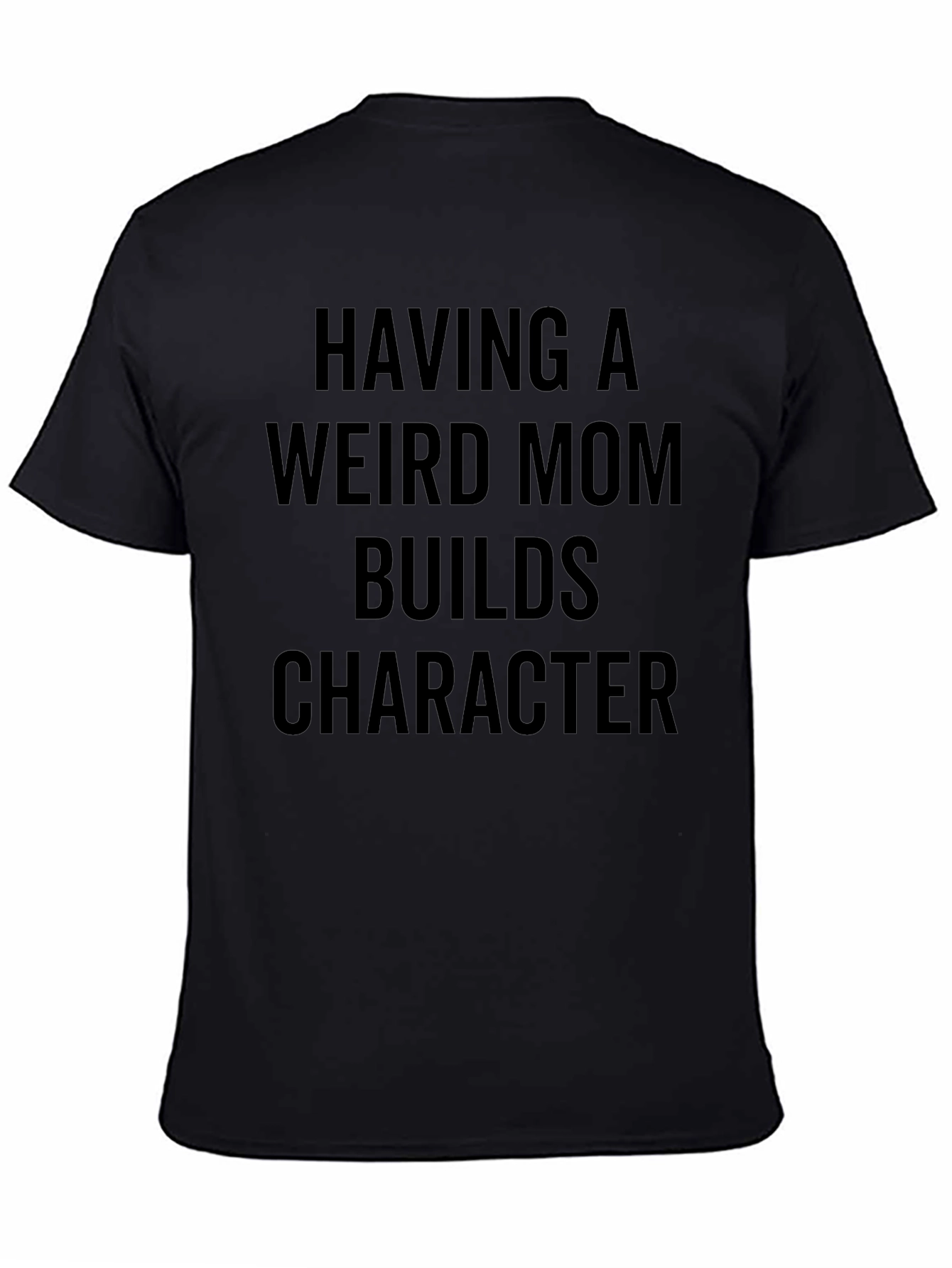 Funny Weird Mom Graphic Print Tee