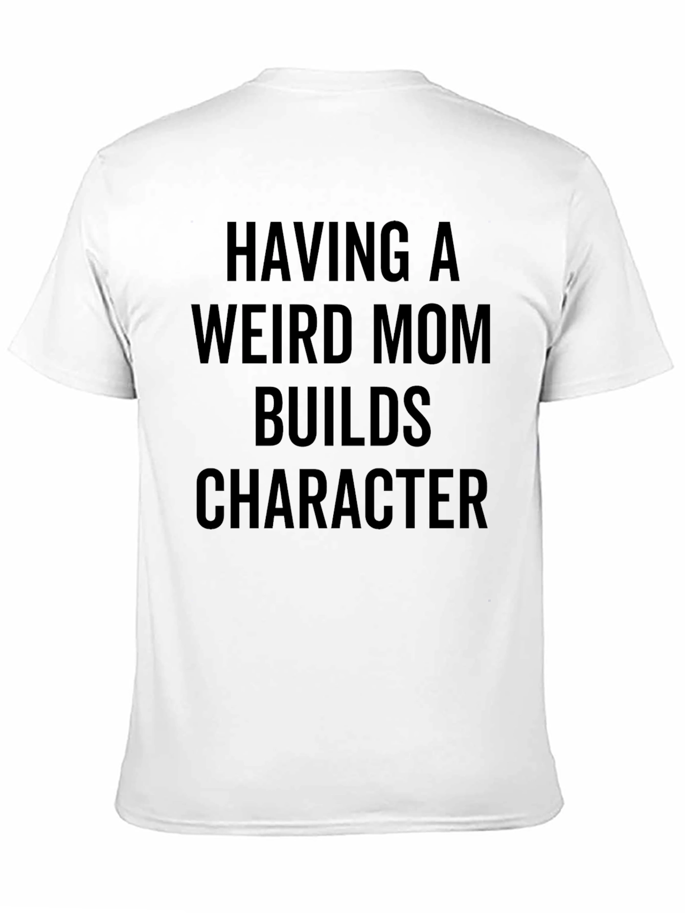 Funny Weird Mom Graphic Print Tee