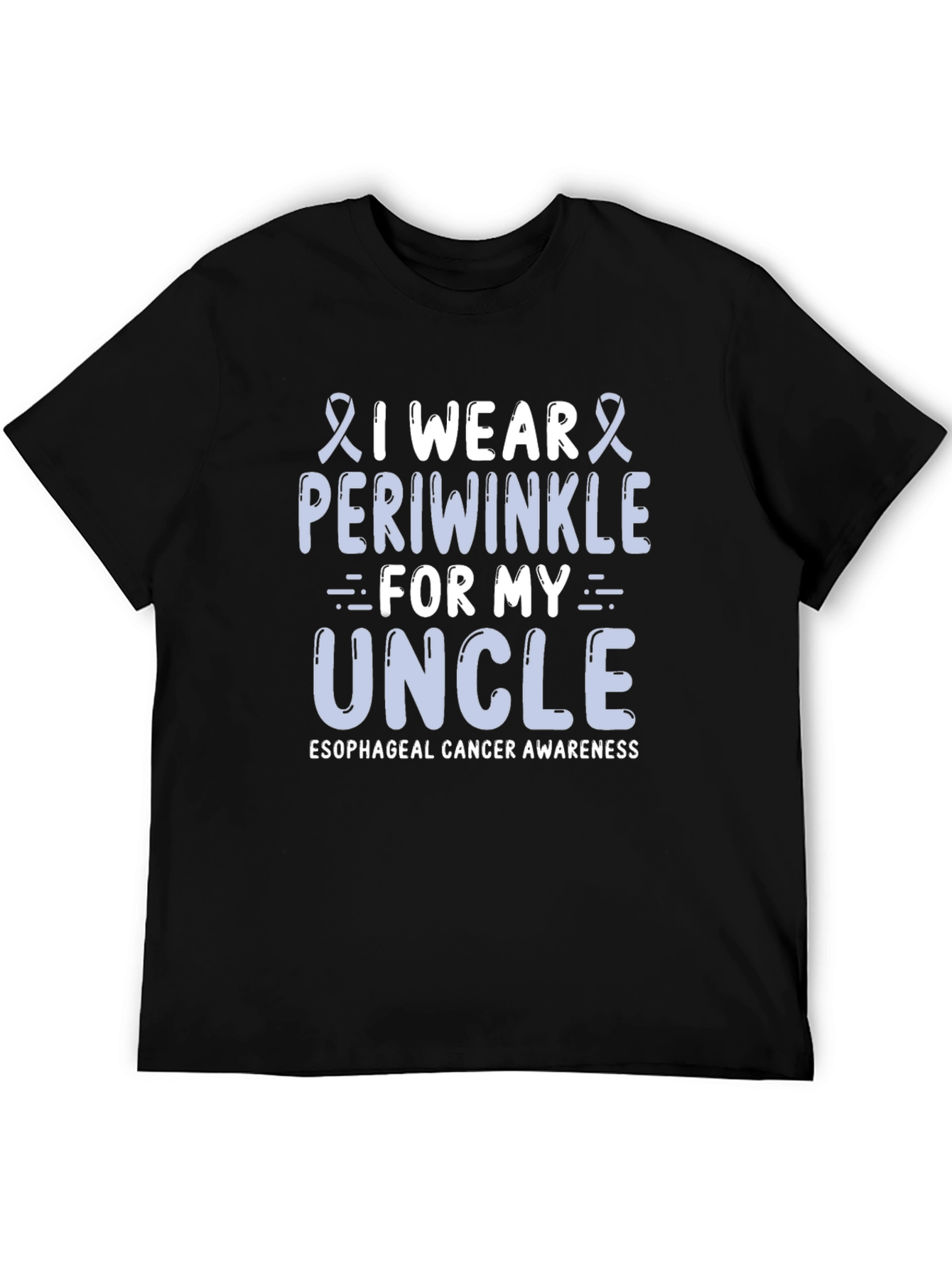 I Wear Periwinkle For My Uncle T-Shirt