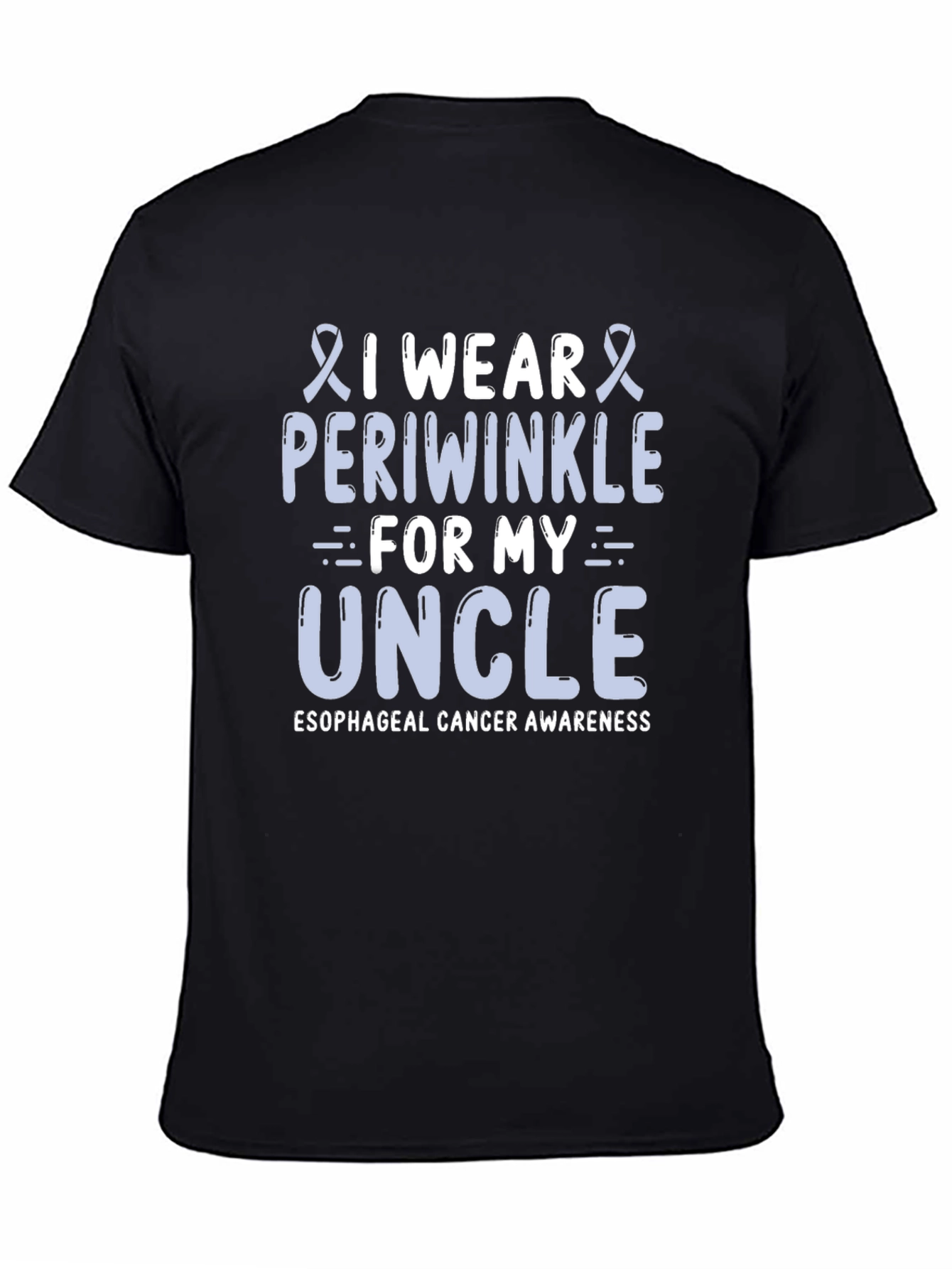 I Wear Periwinkle For My Uncle T-Shirt