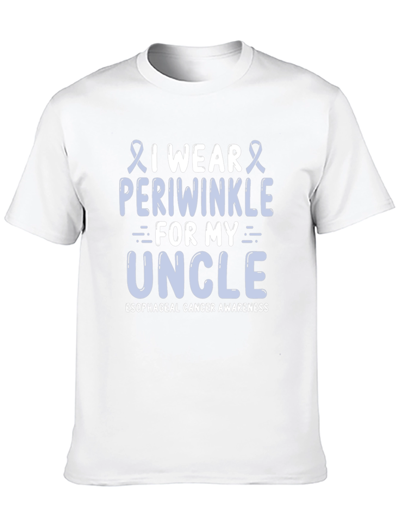 I Wear Periwinkle For My Uncle T-Shirt