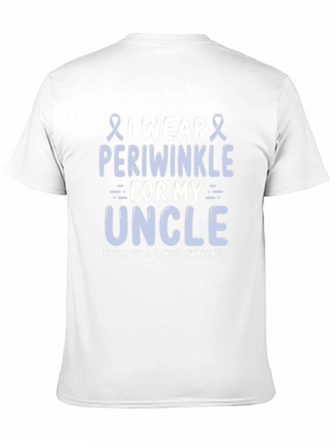 I Wear Periwinkle For My Uncle T-Shirt