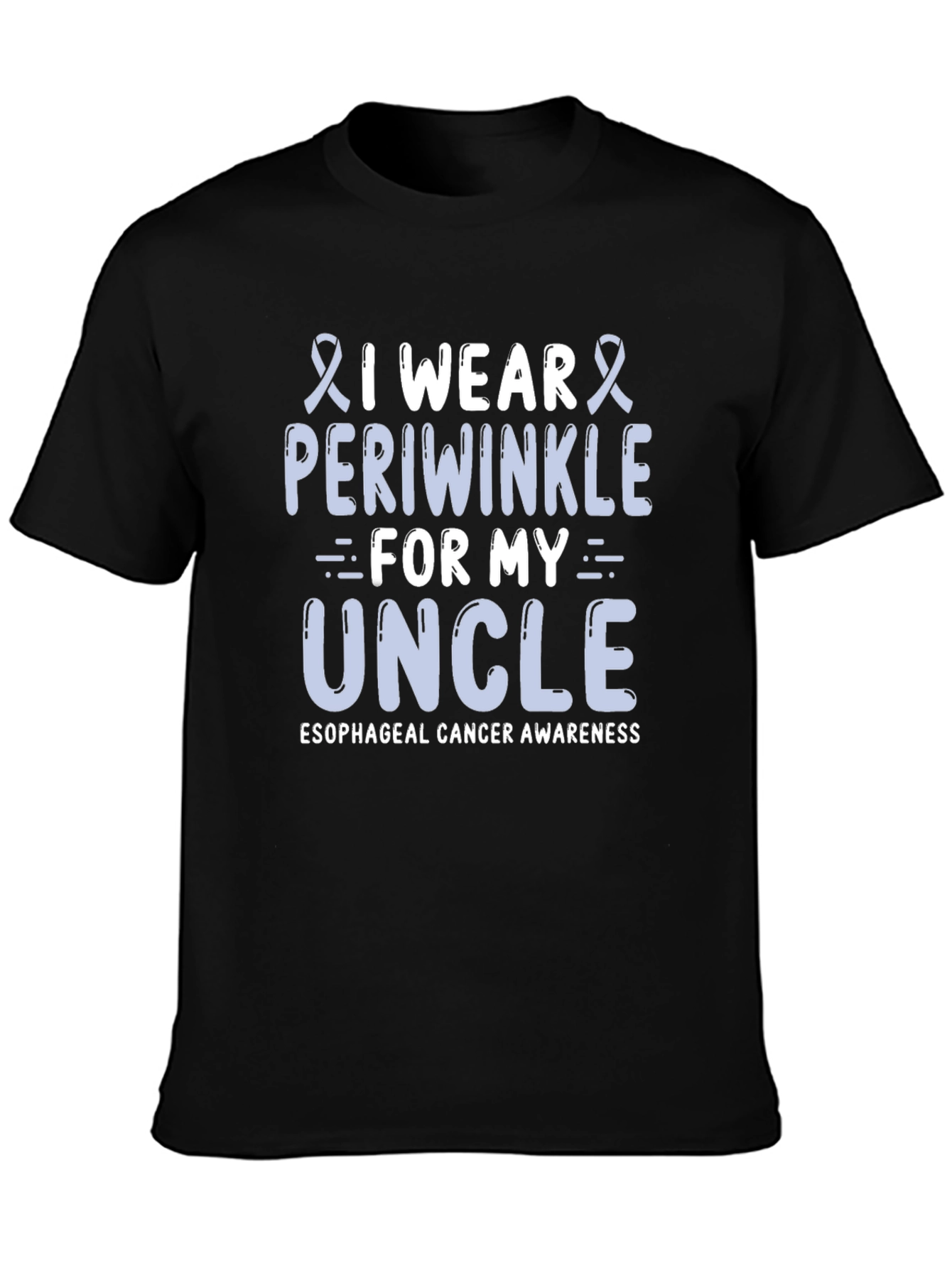 I Wear Periwinkle For My Uncle T-Shirt