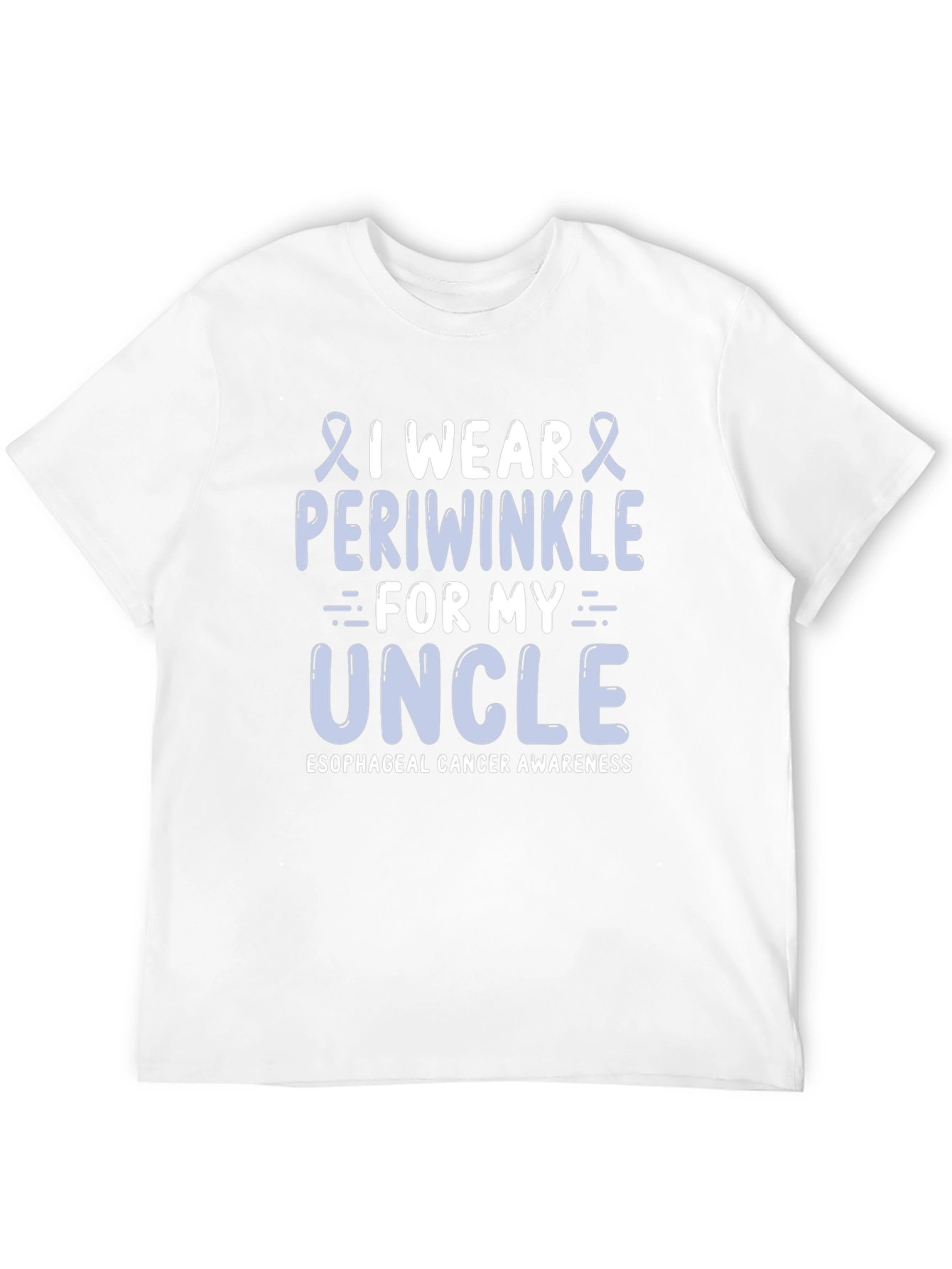 I Wear Periwinkle For My Uncle T-Shirt