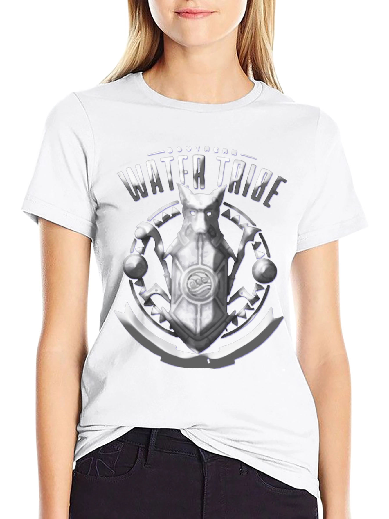 Southern Water Tribe T-Shirt - Avatar Inspired Black Tee