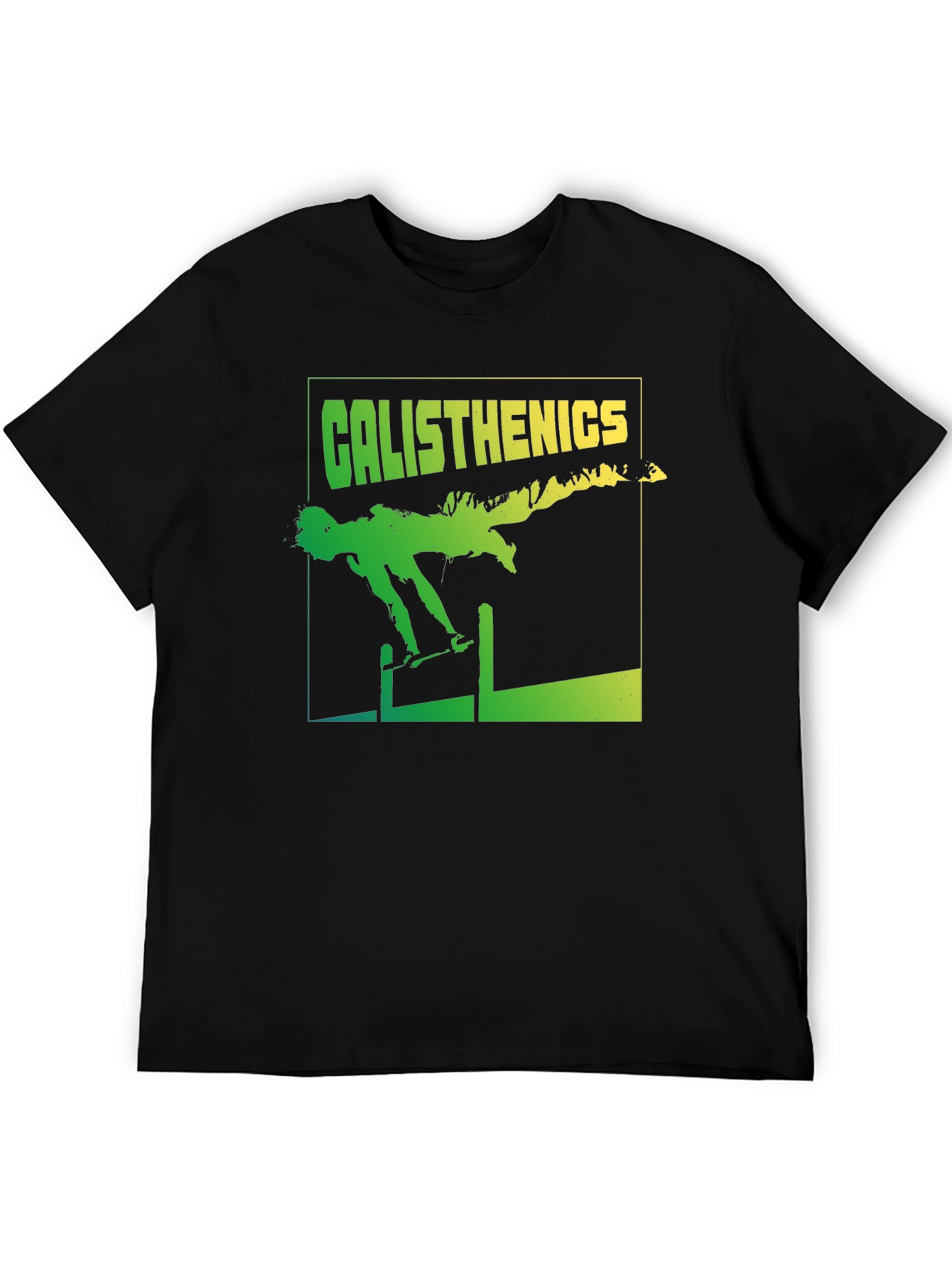 Calisthenics T-Shirt - Black Graphic Tee