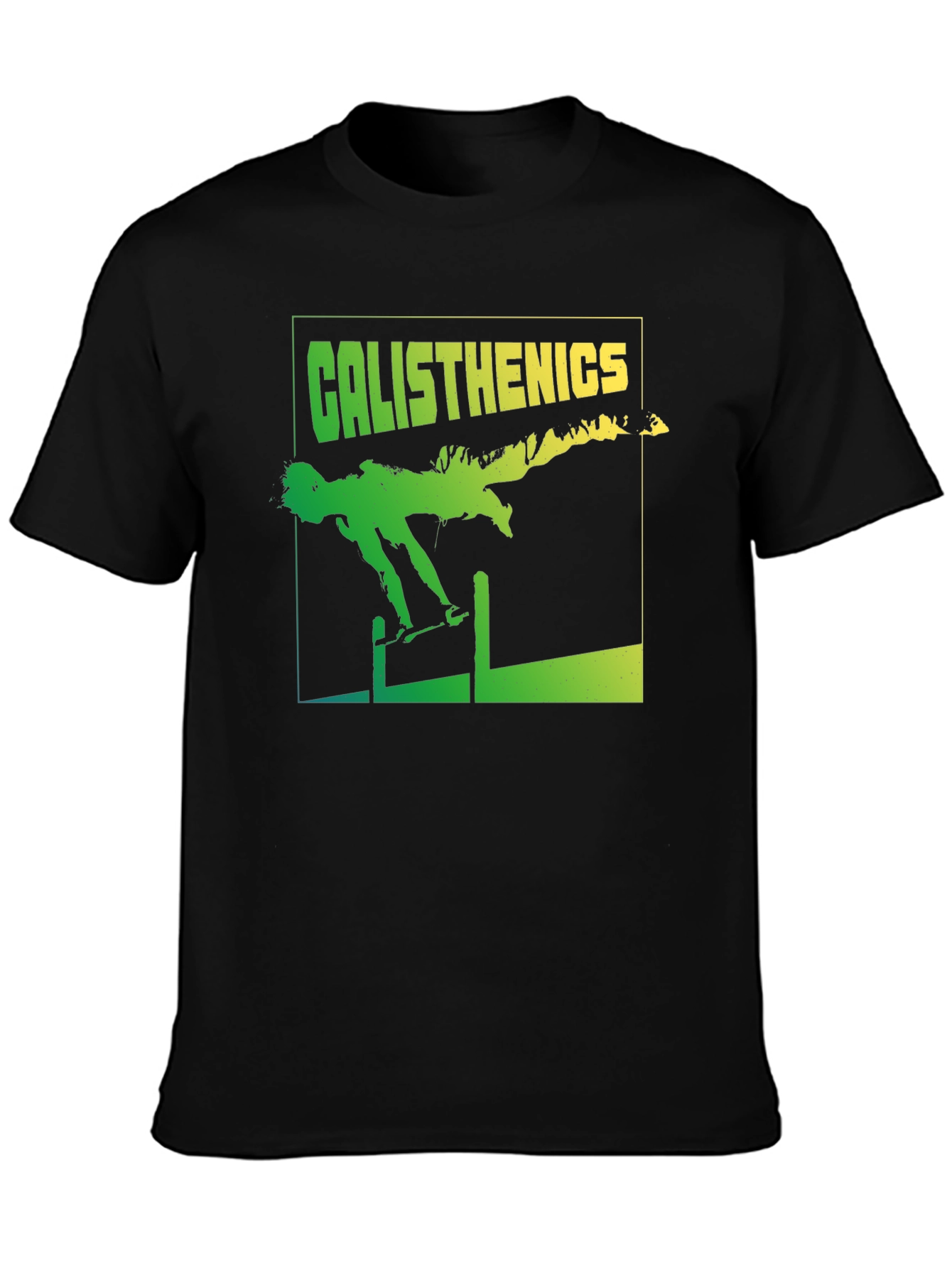 Calisthenics T-Shirt - Black Graphic Tee