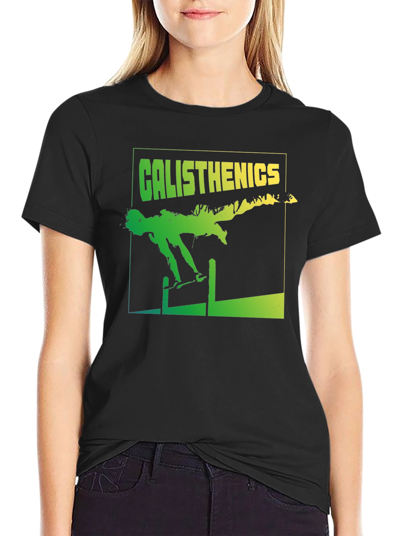Calisthenics T-Shirt - Black Graphic Tee
