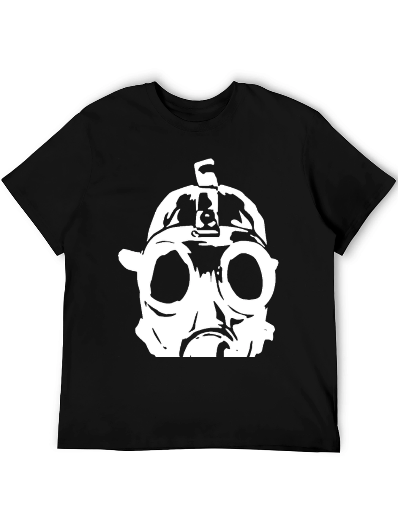 Gas Mask Graphic Tee - Bold Statement Shirt
