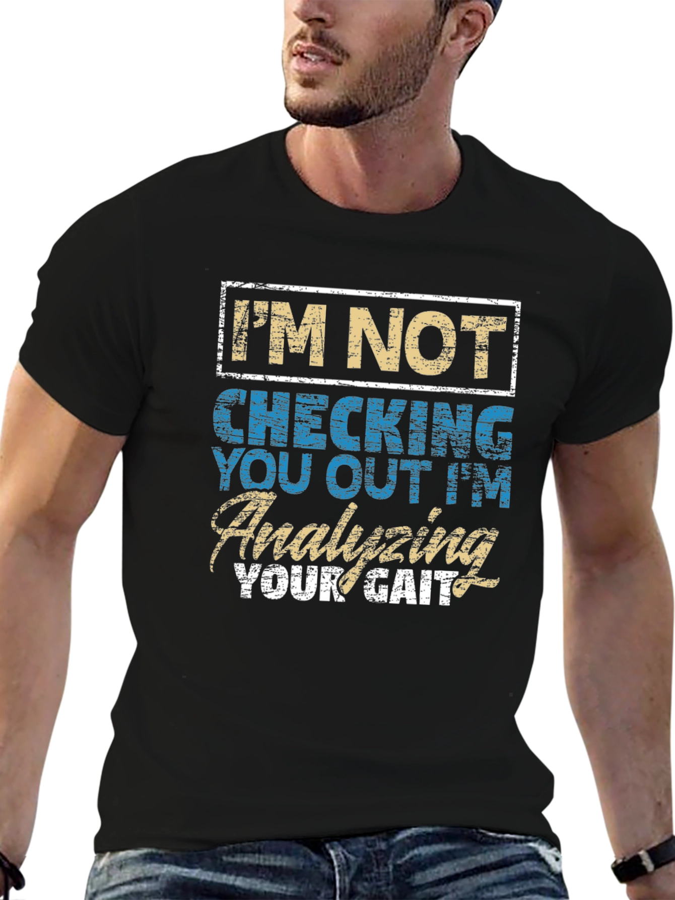 Analyzing Your Gait Funny T-Shirt