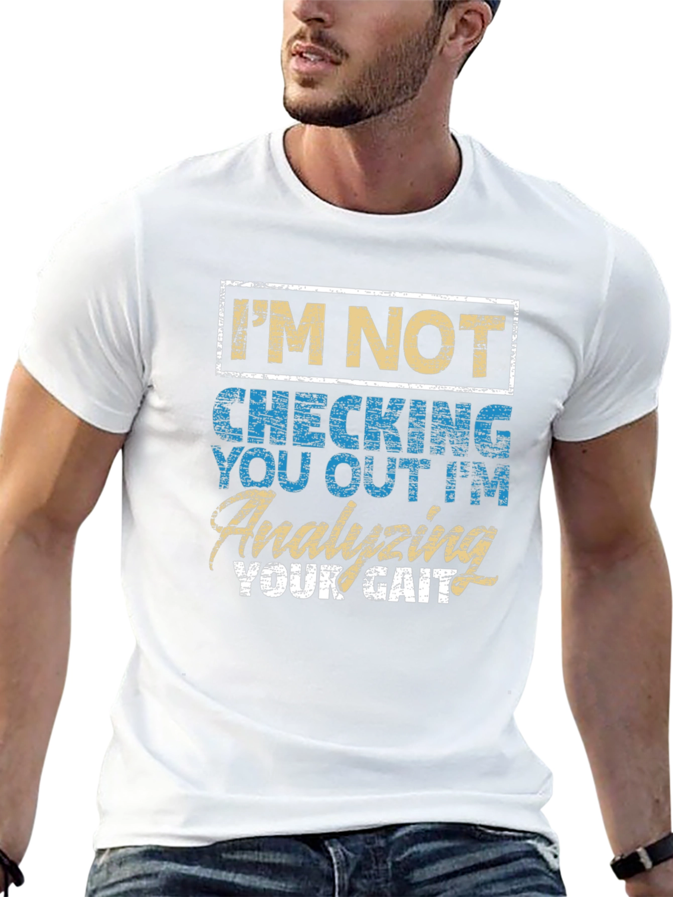 Analyzing Your Gait Funny T-Shirt