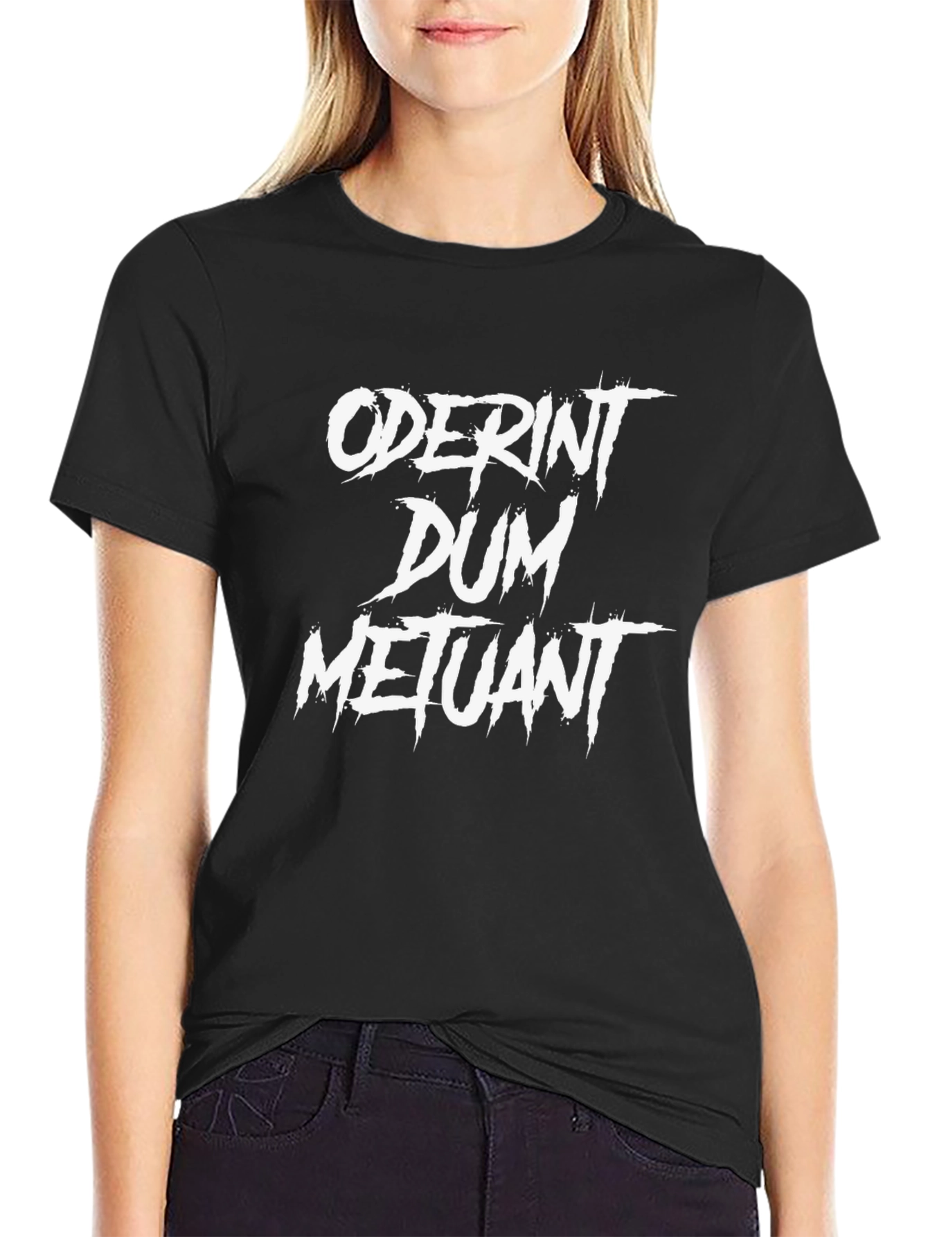 Oderint Dum Metuant T-Shirt - Dark Humor Tee