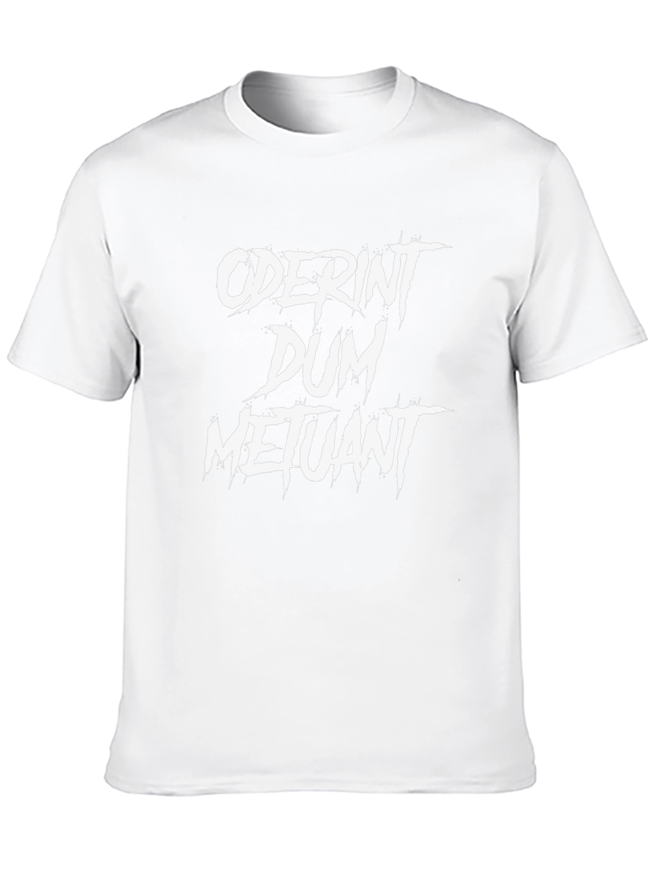 Oderint Dum Metuant T-Shirt - Dark Humor Tee