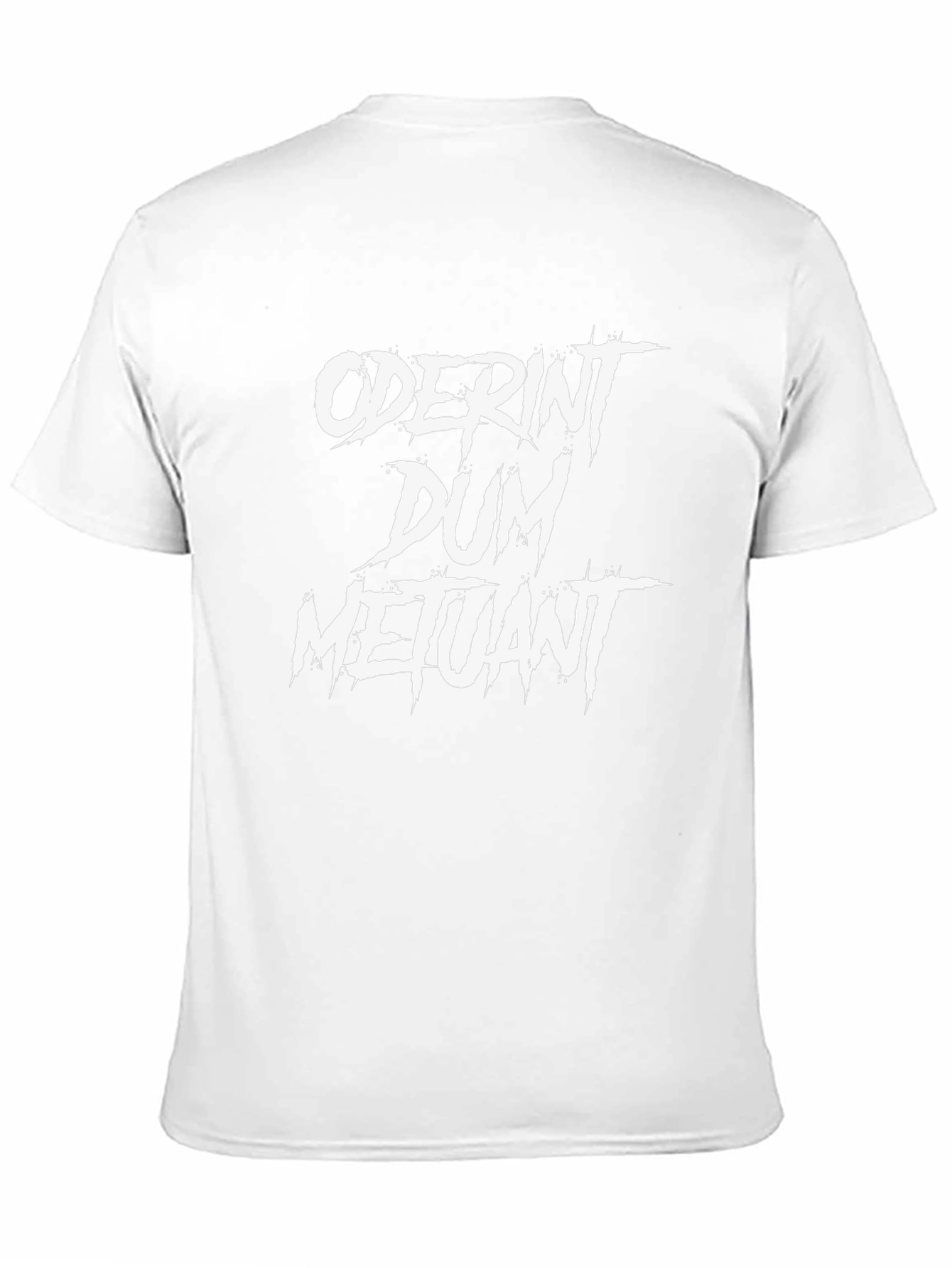 Oderint Dum Metuant T-Shirt - Dark Humor Tee