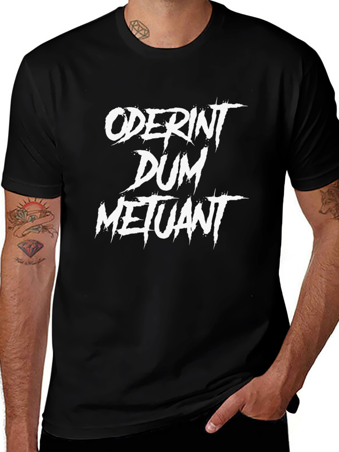 Oderint Dum Metuant T-Shirt - Dark Humor Tee