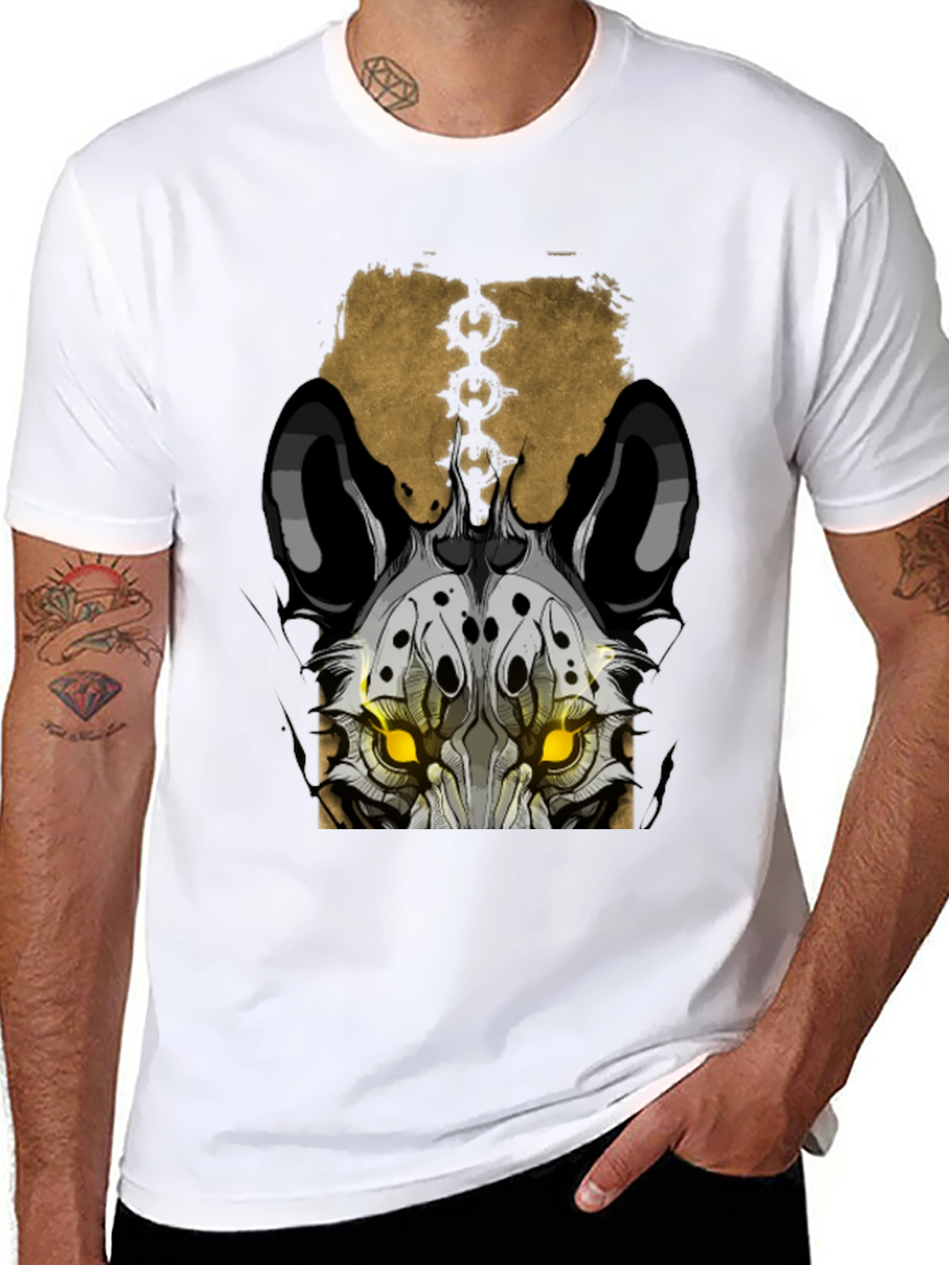 Eye of the Beast Graphic T-Shirt - Black