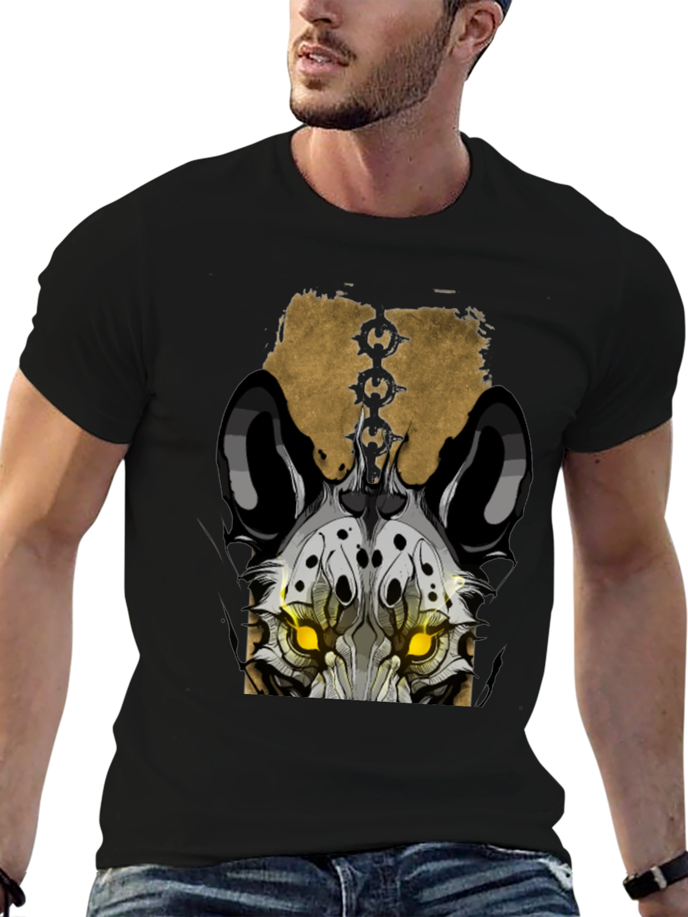 Eye of the Beast Graphic T-Shirt - Black