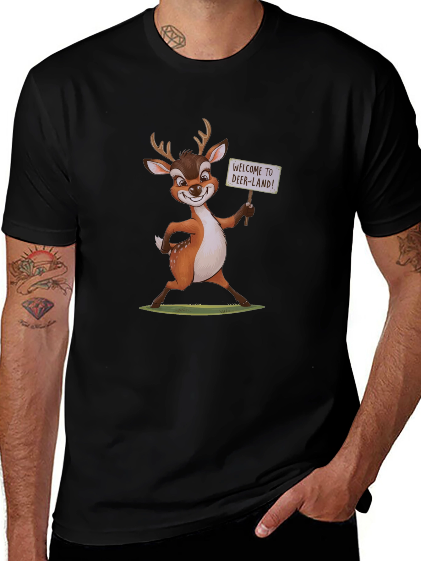 Welcome to Deer-Land Tee