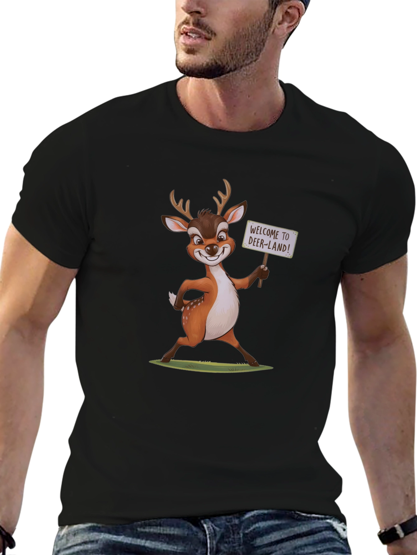 Welcome to Deer-Land Tee