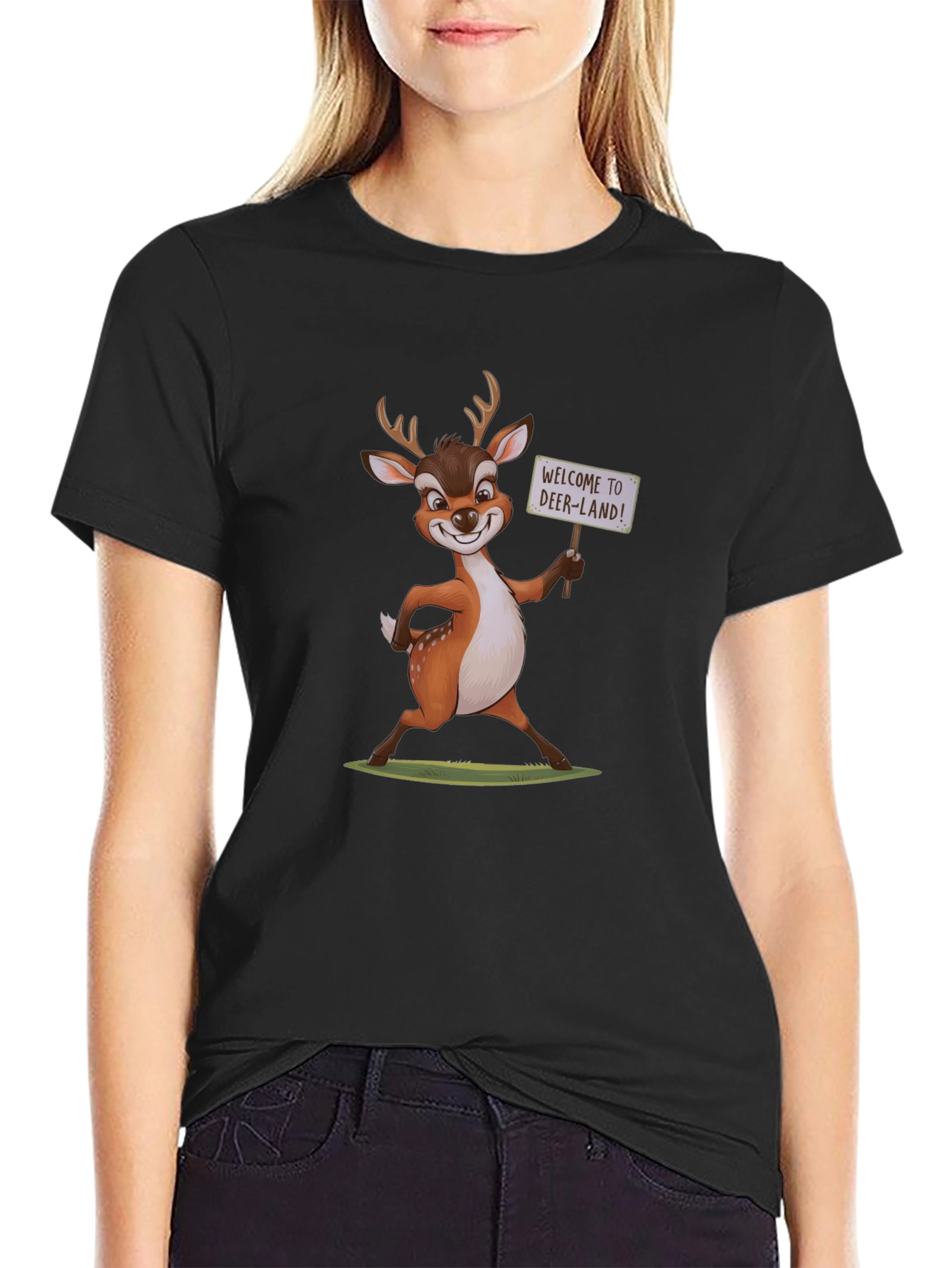 Welcome to Deer-Land Tee