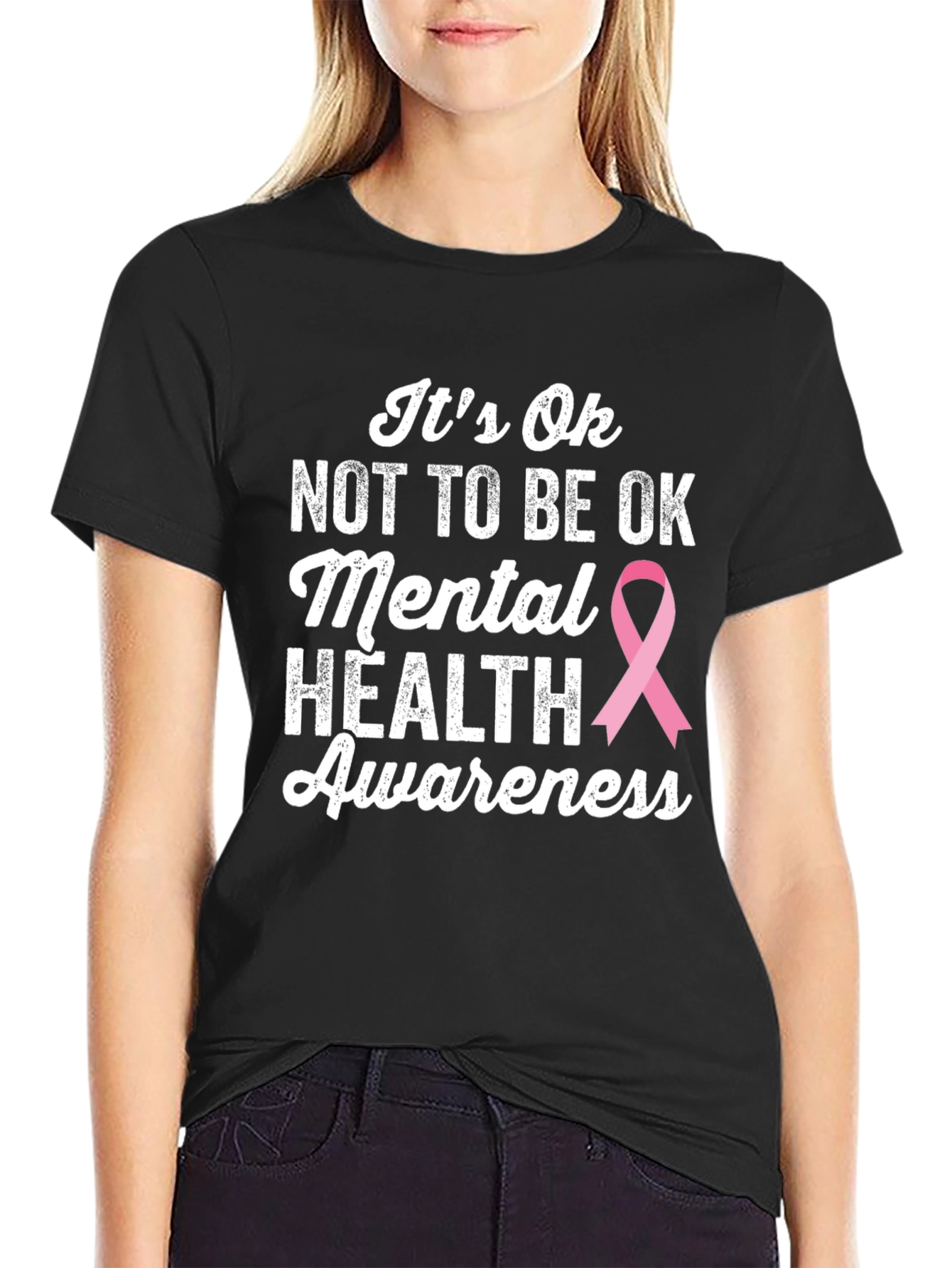 Mental Health Awareness Graphic T-Shirt