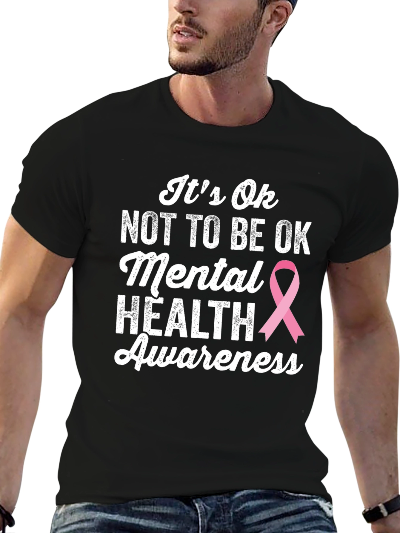Mental Health Awareness Graphic T-Shirt