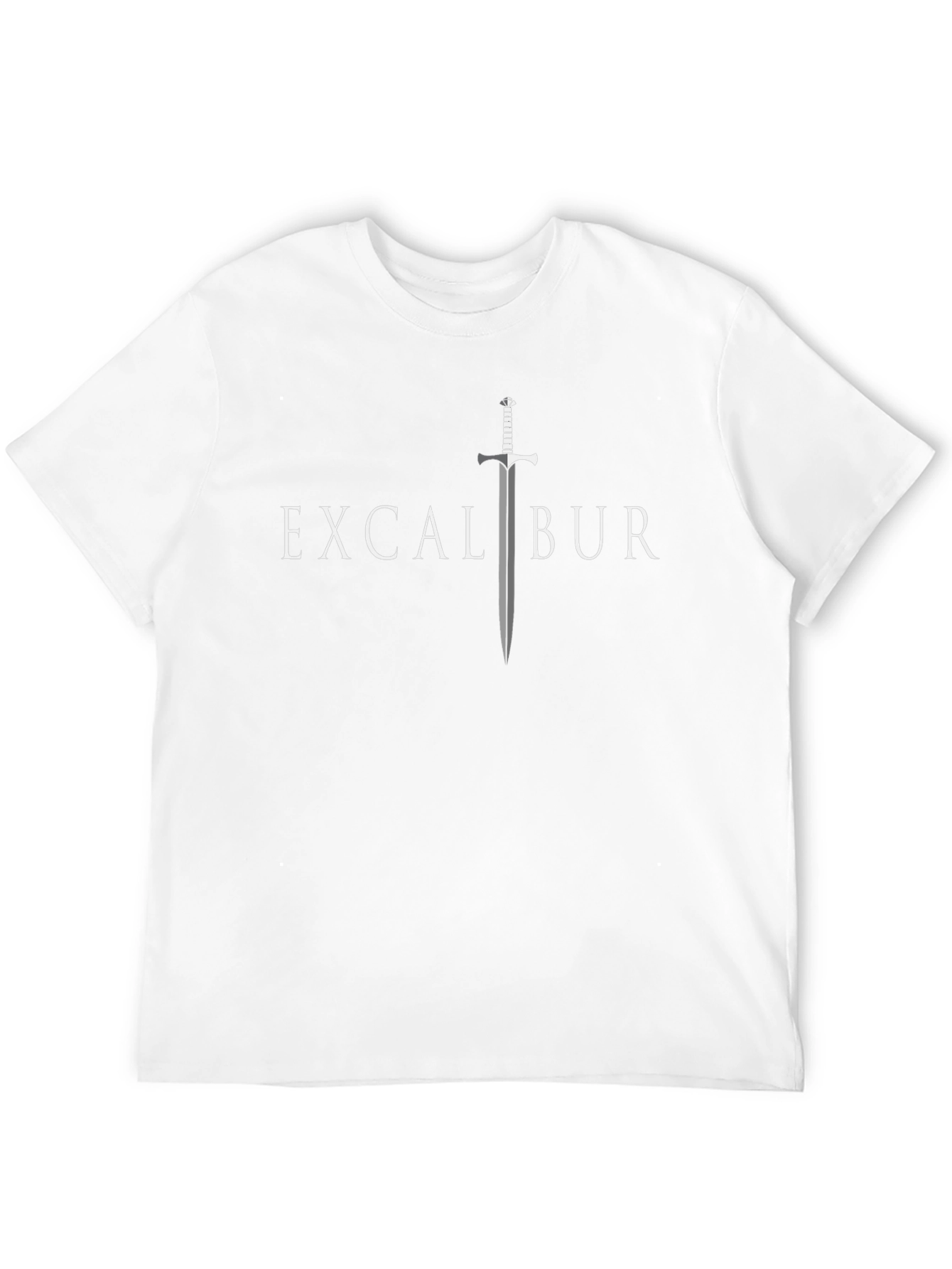Excalibur Sword Graphic Tee - Black