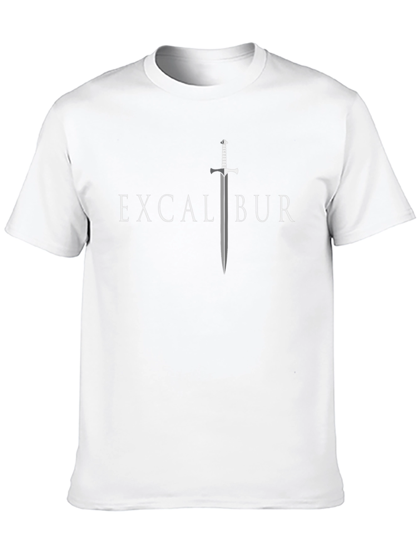 Excalibur Sword Graphic Tee - Black