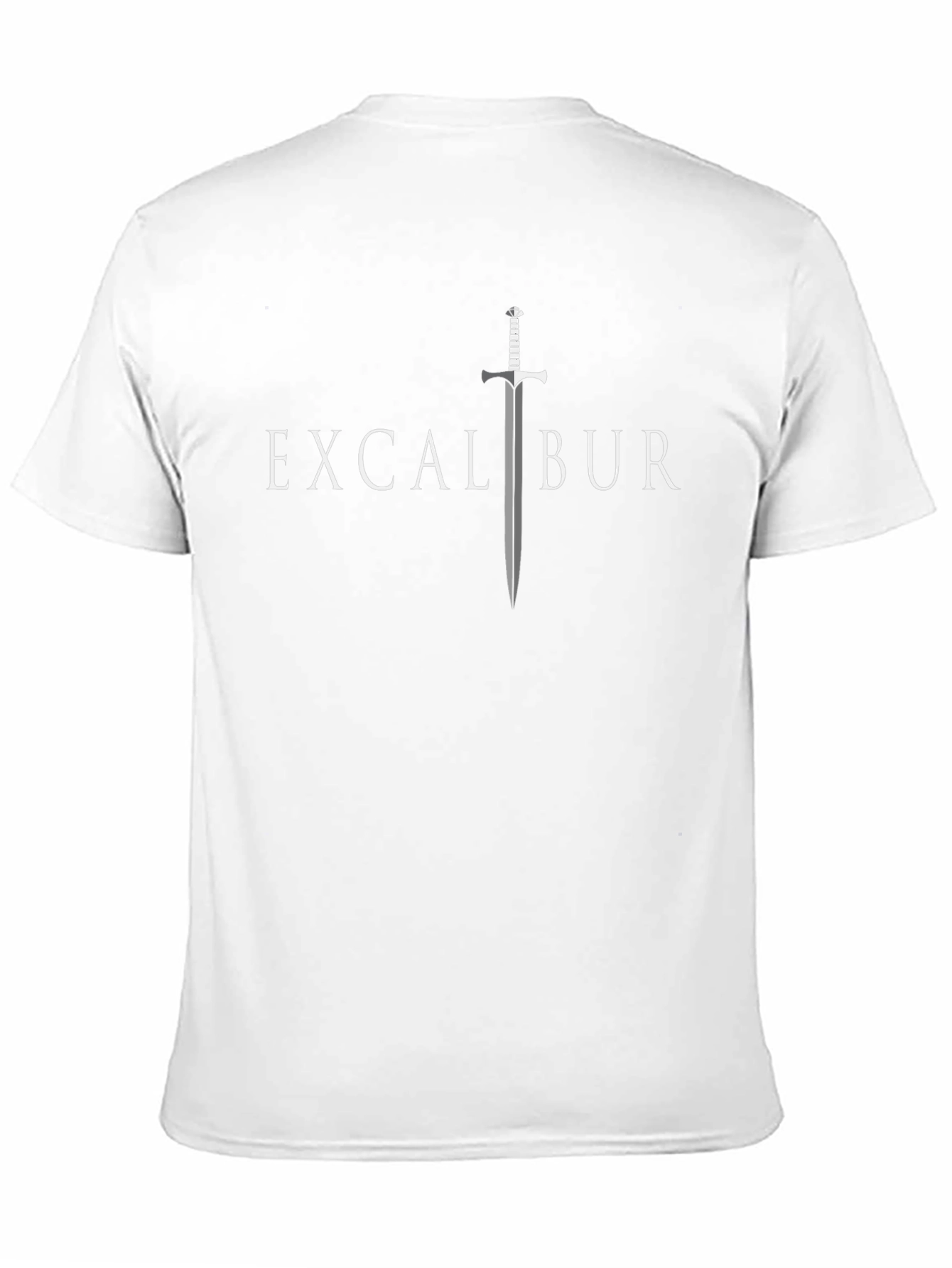 Excalibur Sword Graphic Tee - Black