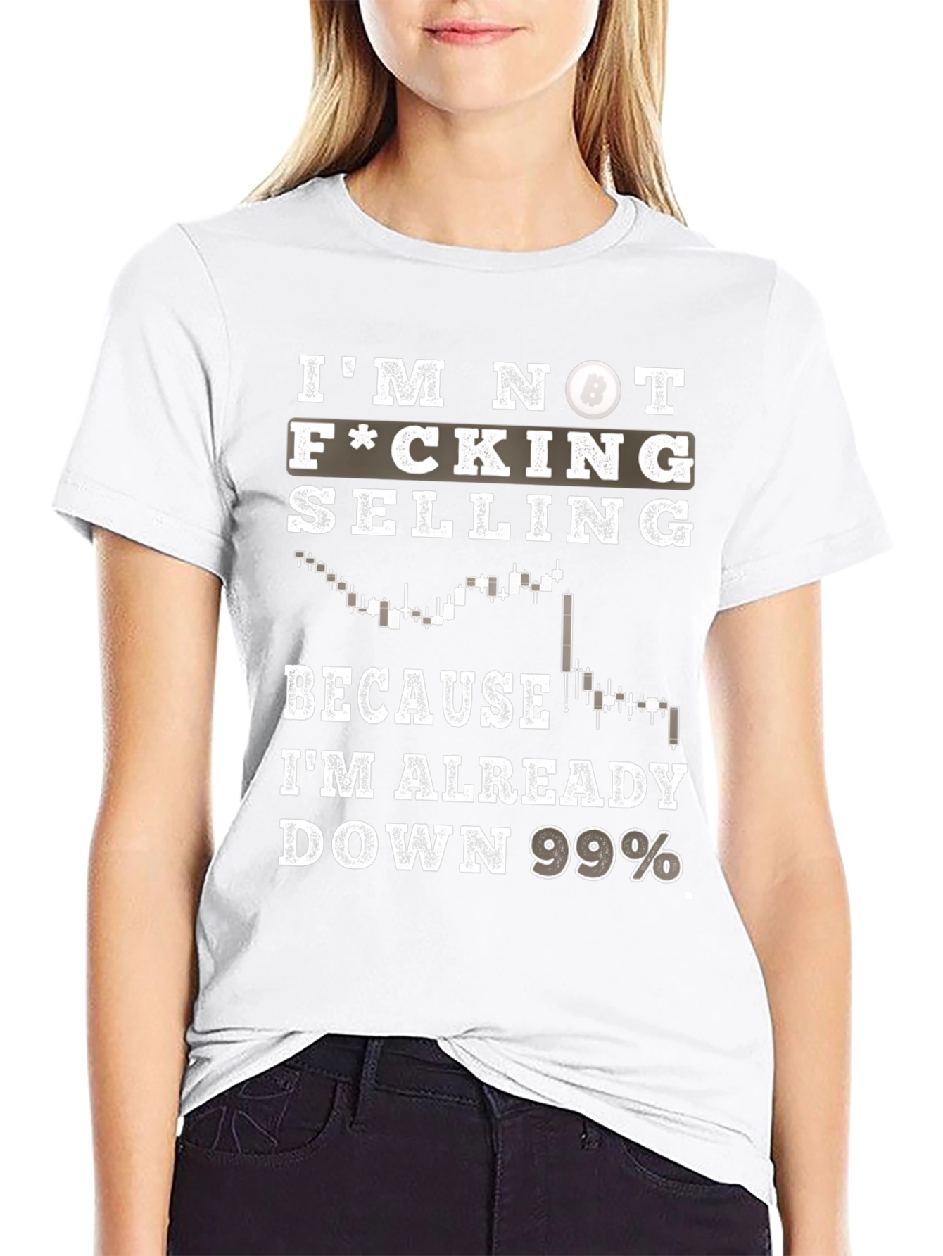 Crypto Investor T-Shirt: Im Not Selling!