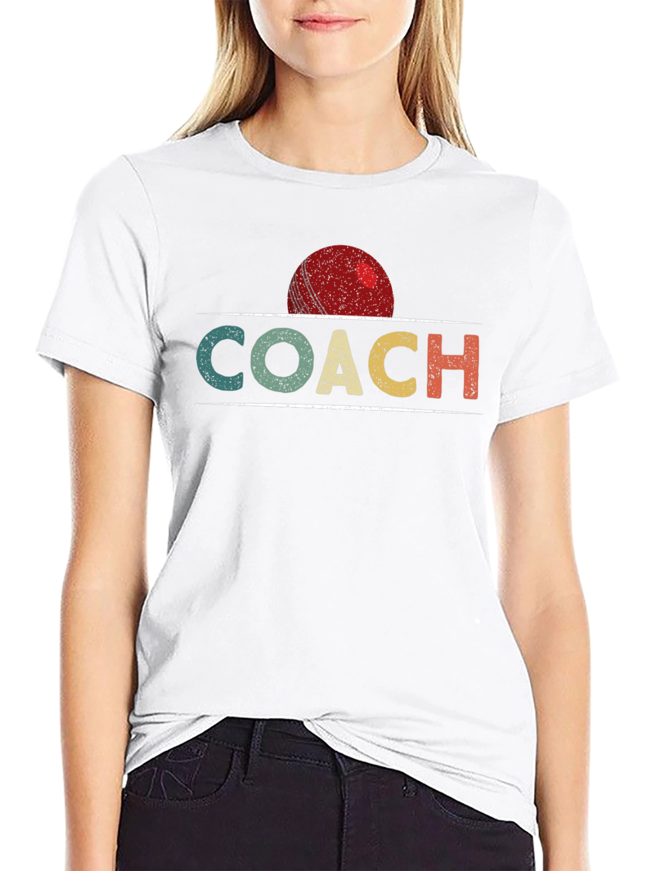 Cricket Coach Graphic Tee