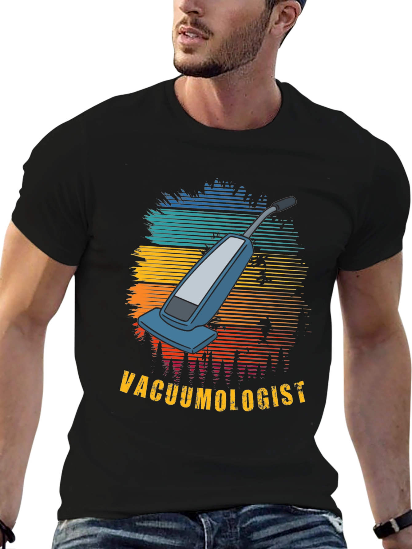 Vacuumologist T-Shirt - Novelty Cleaner Tee