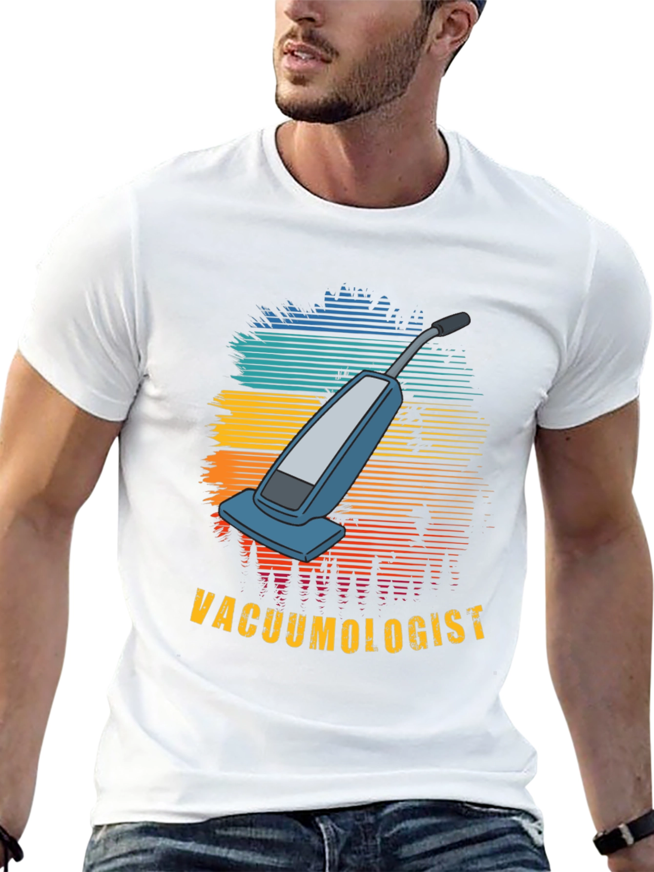 Vacuumologist T-Shirt - Novelty Cleaner Tee