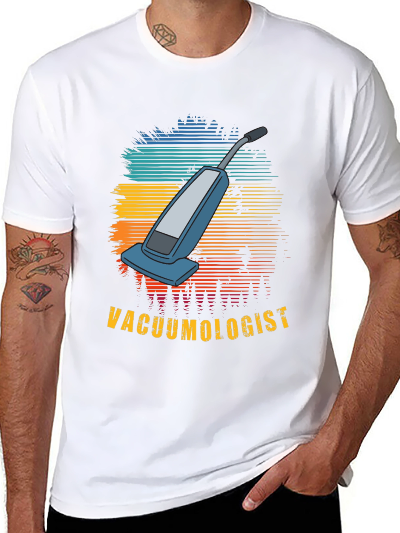 Vacuumologist T-Shirt - Novelty Cleaner Tee