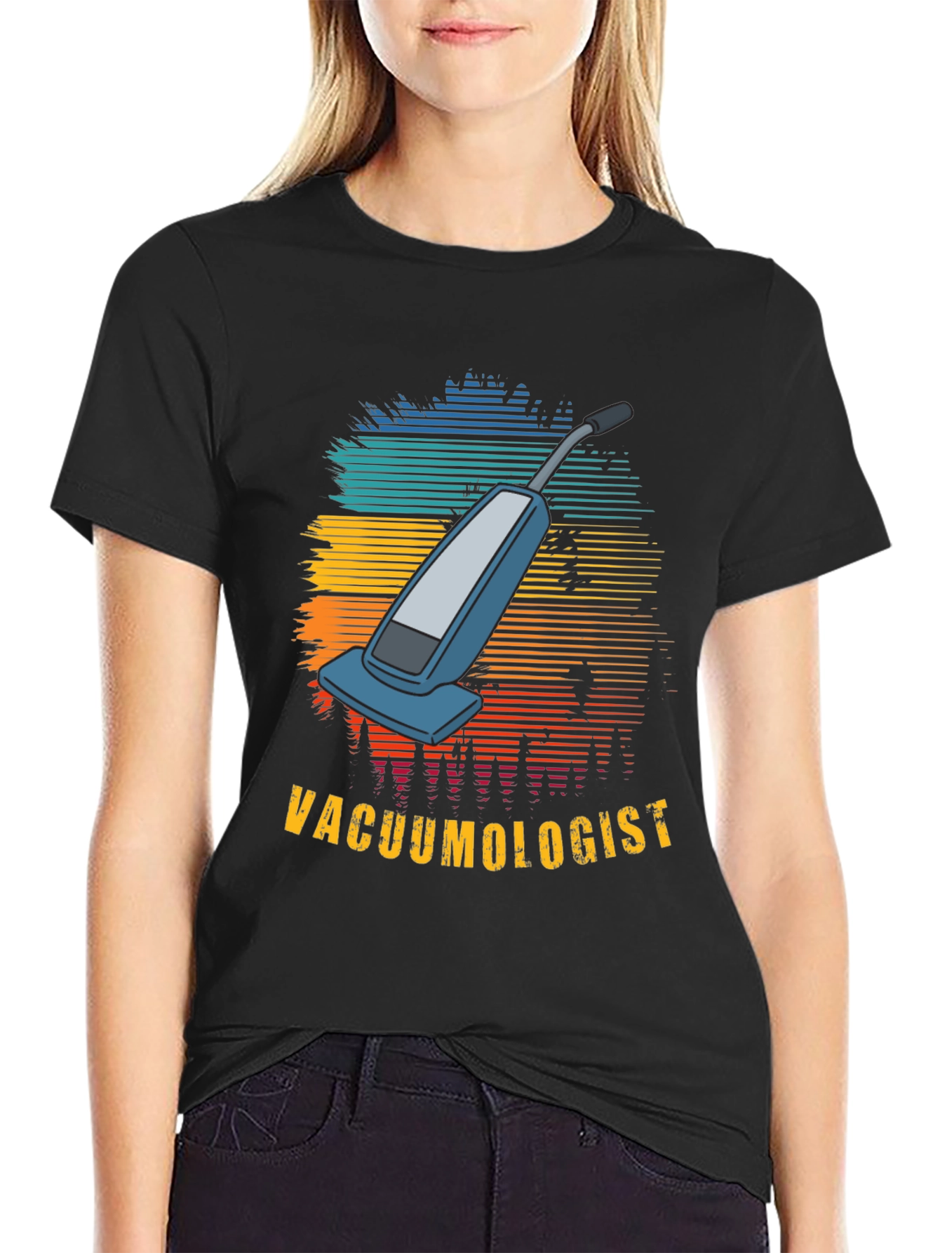 Vacuumologist T-Shirt - Novelty Cleaner Tee