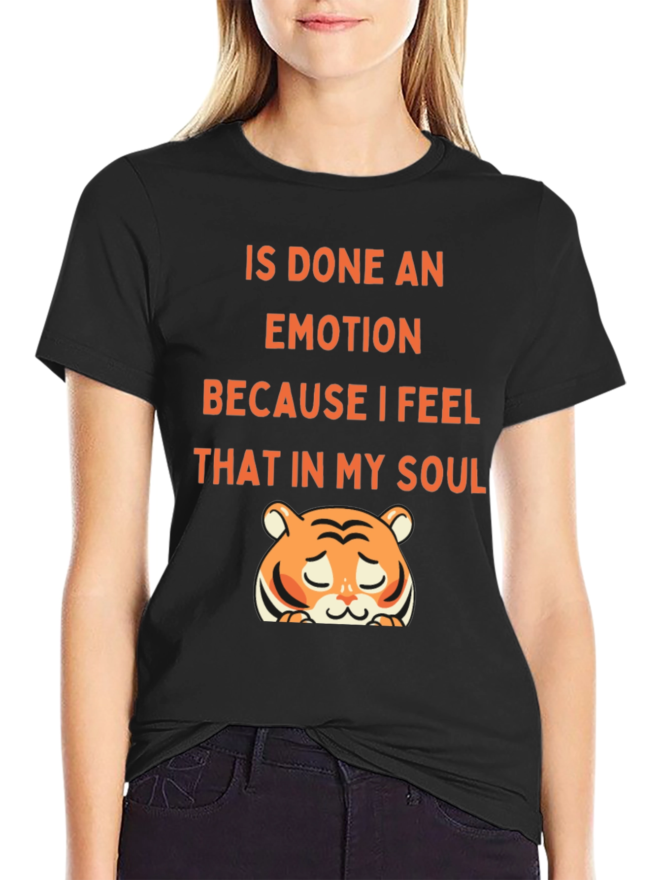 Soulful Tiger Graphic Tee - Express Your Emotions
