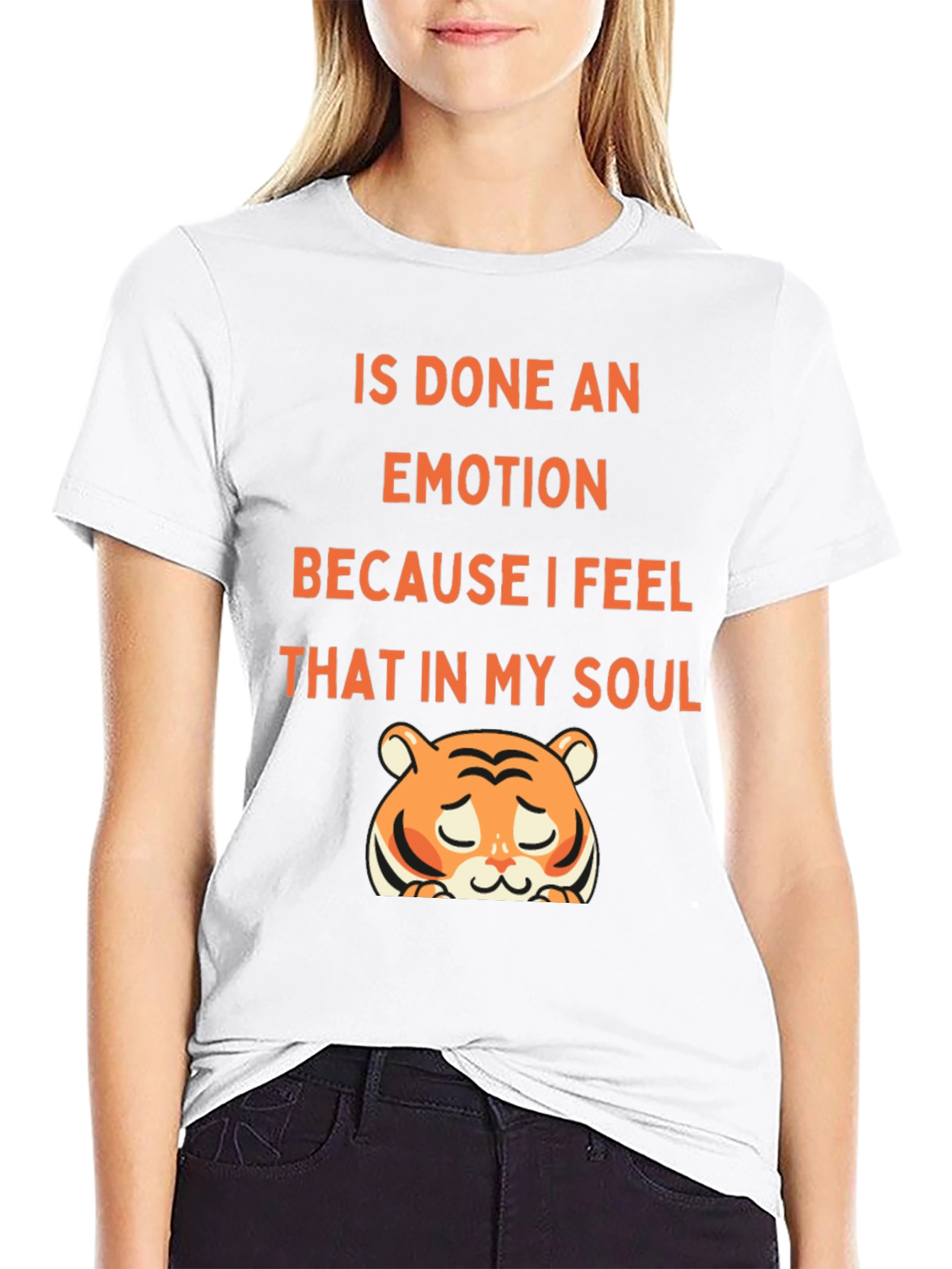 Soulful Tiger Graphic Tee - Express Your Emotions