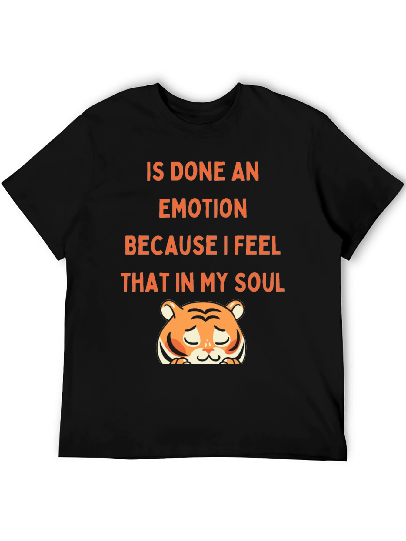 Soulful Tiger Graphic Tee - Express Your Emotions