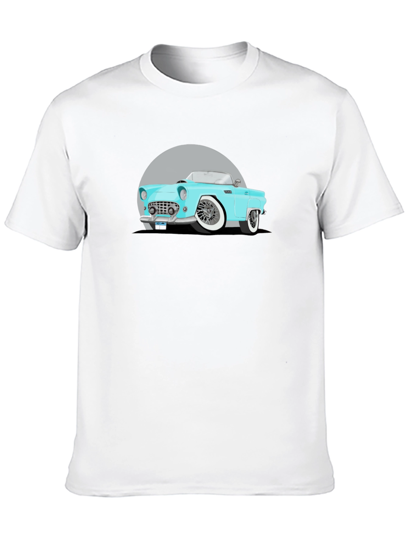 Classic Car Graphic Black T-Shirt